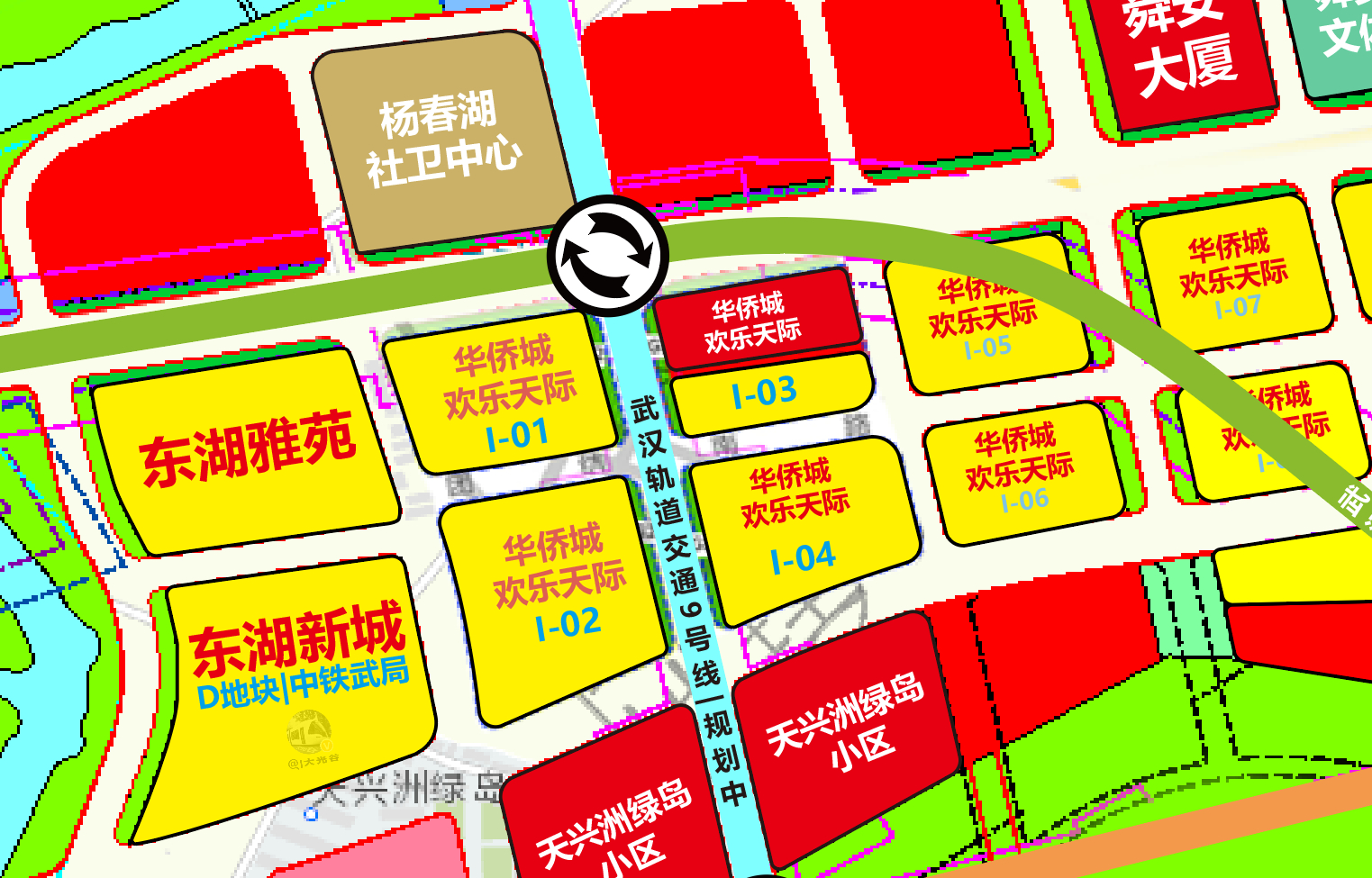图洪山区南湖规划杨春湖畔小区平面图洪山区土地规划图洪湖市规划图