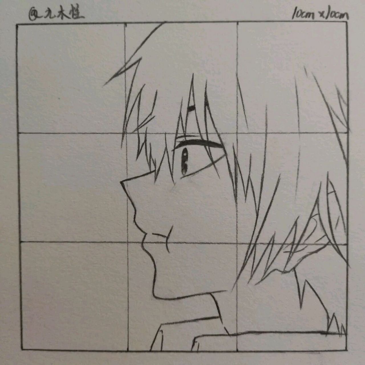 动漫男生绘画教程 温柔是黑暗世界里永恒的光