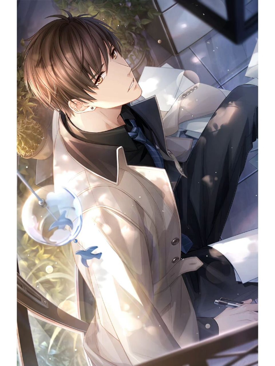 高清卡面分享‖恋与制作人白起94 #乙女游戏# ##卡面# #恋与制作人