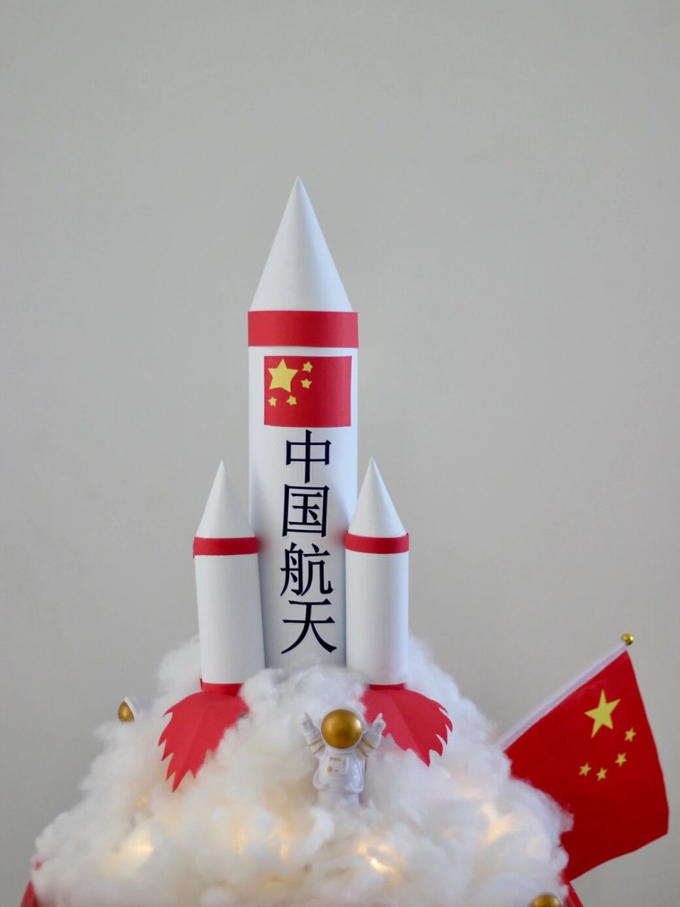航天火箭手工 航天火箭手工制作材料: 1.