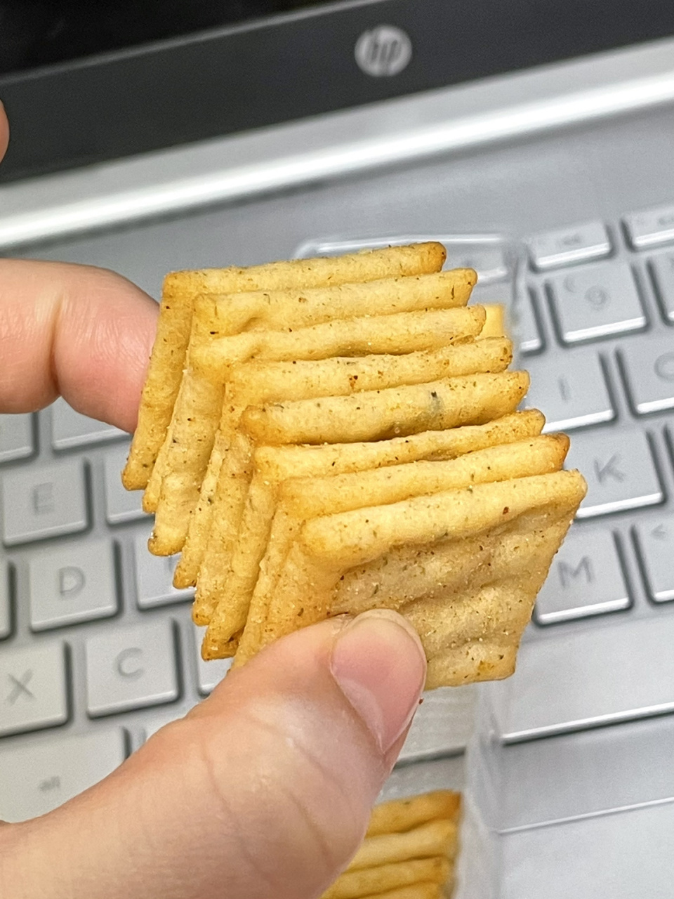 读初中的时候就很喜欢吃喀吱脆!