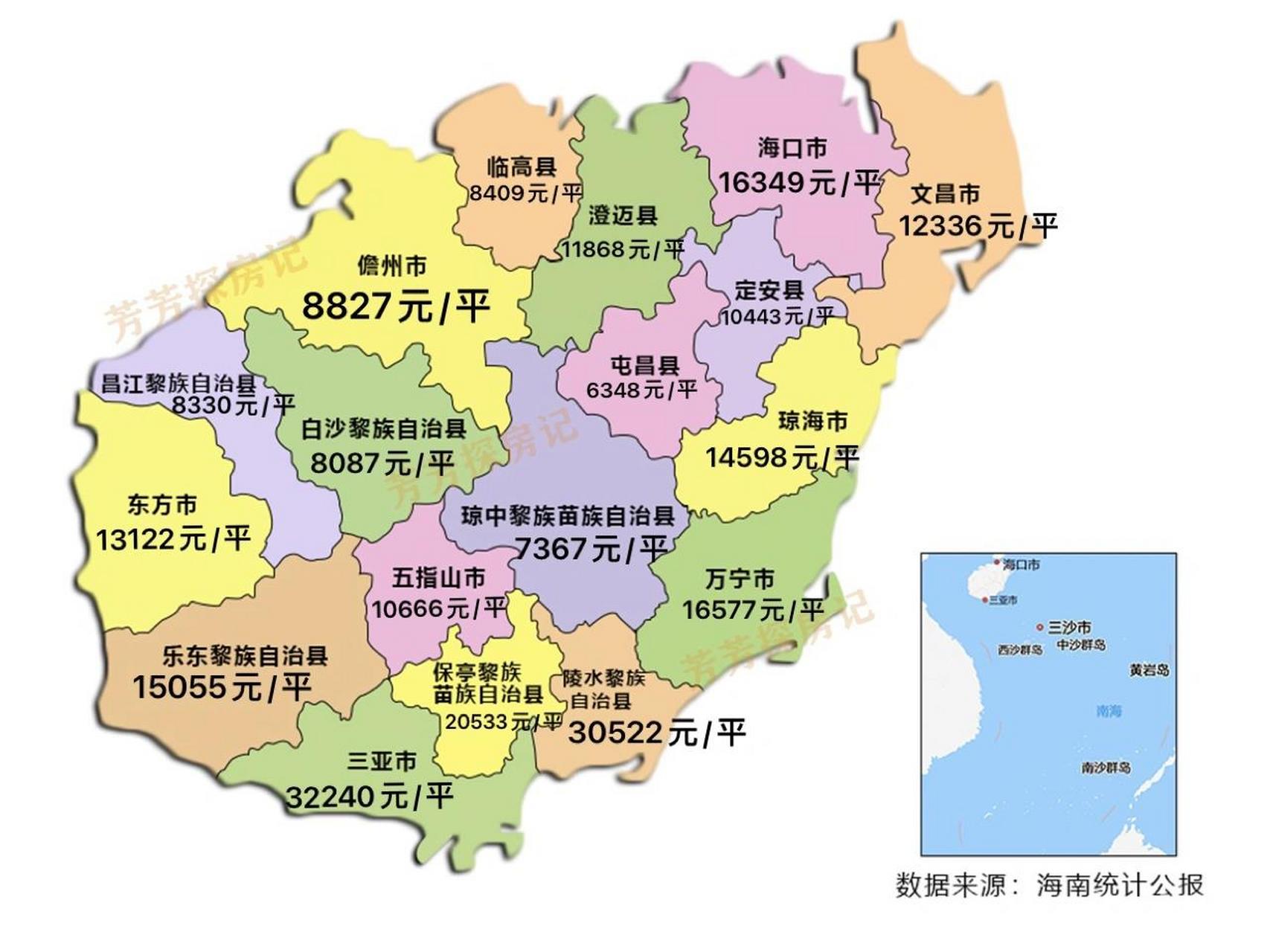 海口房价终于开始稳了,想买房的可以看看了 海南10月份房价出炉,最高