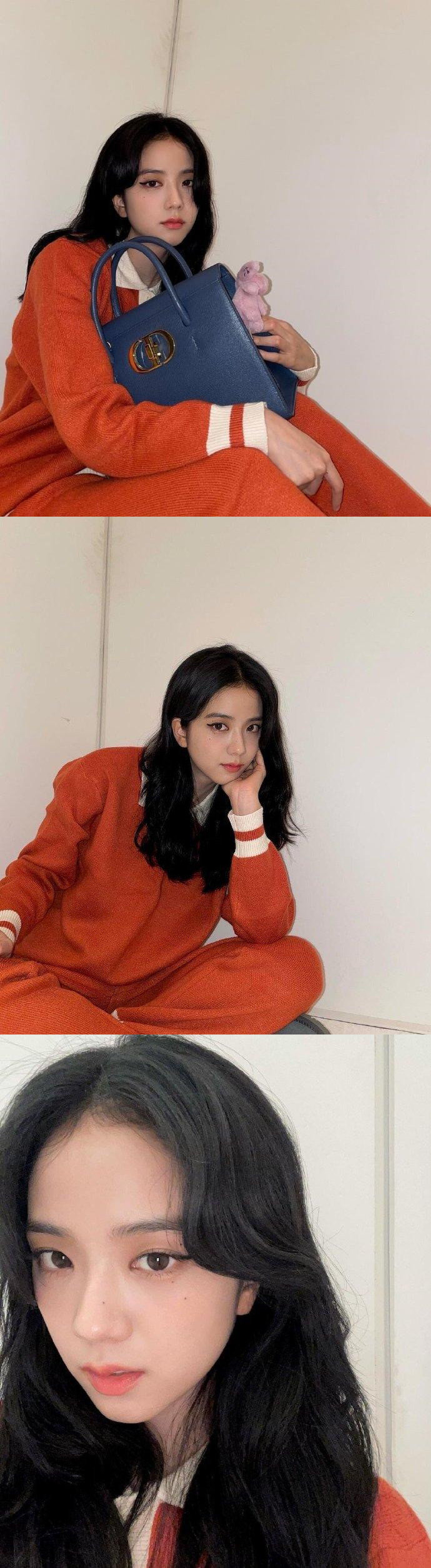 金智秀jisoo 与红色的适配度[鲜花]