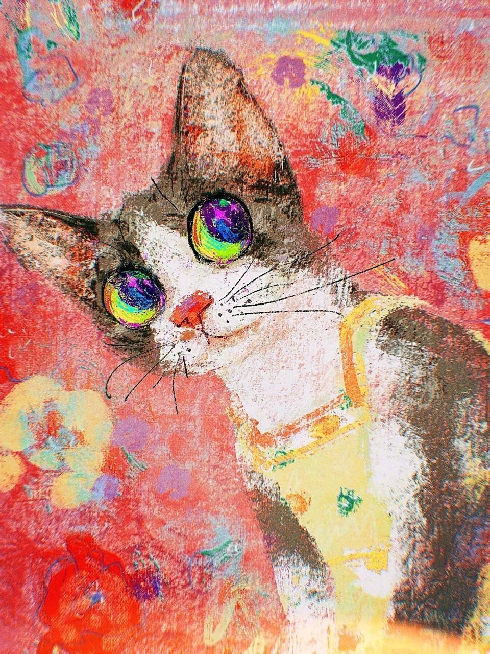 忽然影像#当猫猫遇上名画,有多可爱?