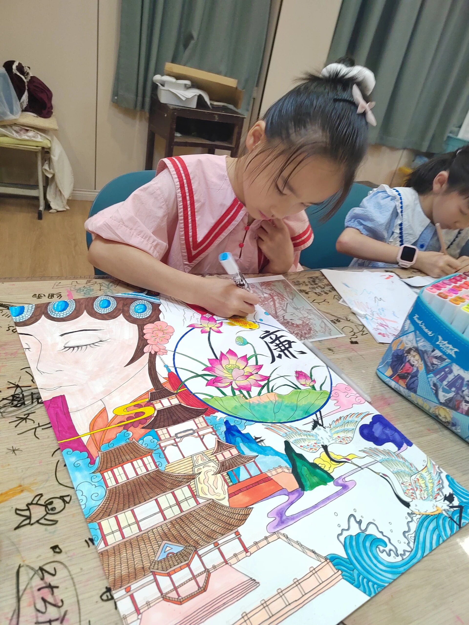 学生清廉漫画手绘比赛作品