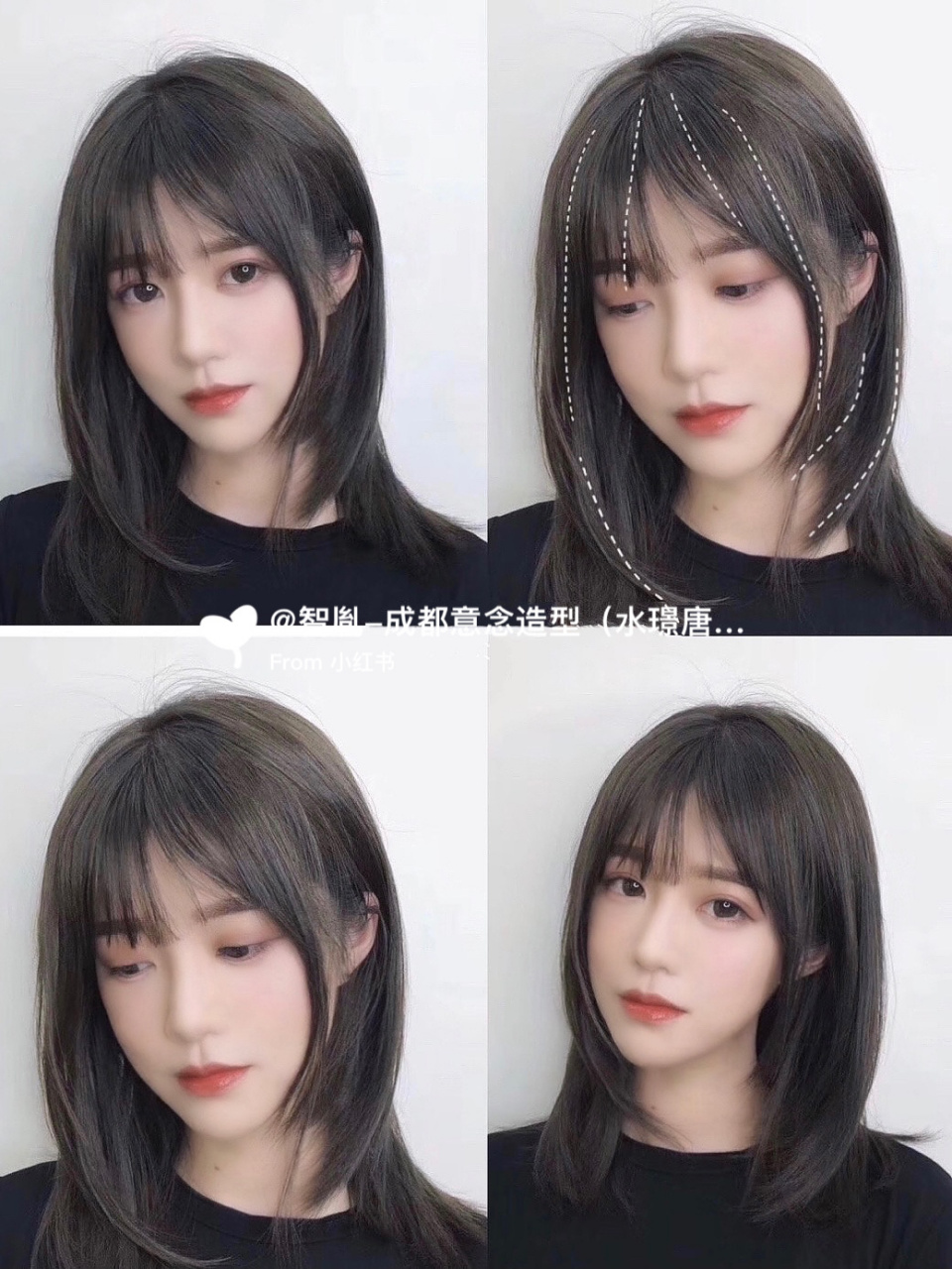 2021推荐发型|免打理中长发0715减龄显脸小 谁剪谁好看的发型