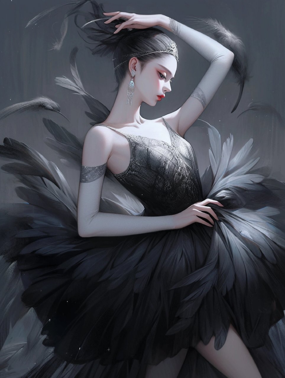 黑天鹅 | 气质 8图头像壁纸 很气质的一套黑天鹅,你最喜欢哪一张?