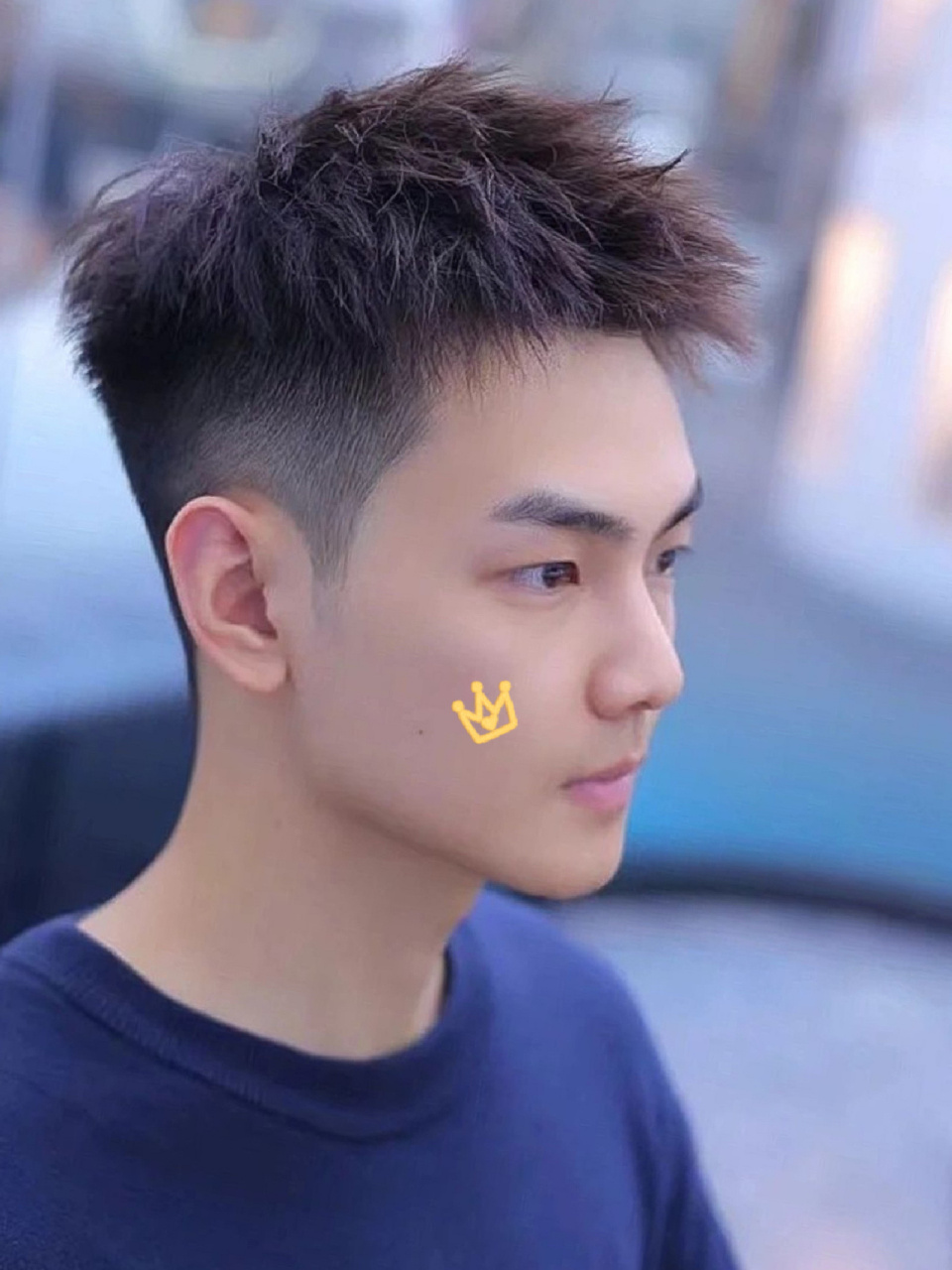 前刺男发 超级好打理|||干净清爽短发,凌乱 男生都可以尝试的短发