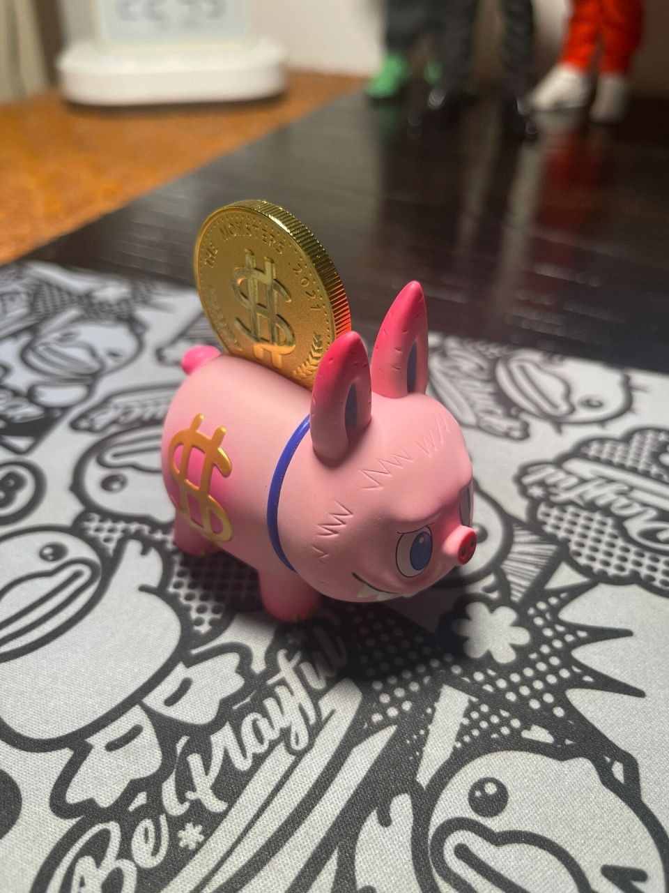 labubu piggy bank96    9696太可爱了93