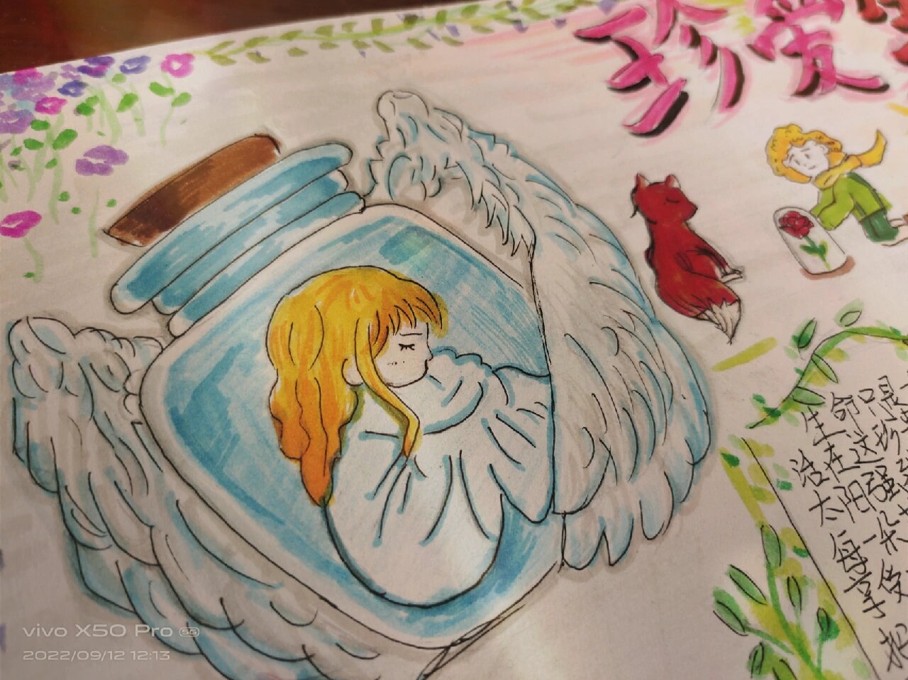 珍爱生命阳光生活手抄报