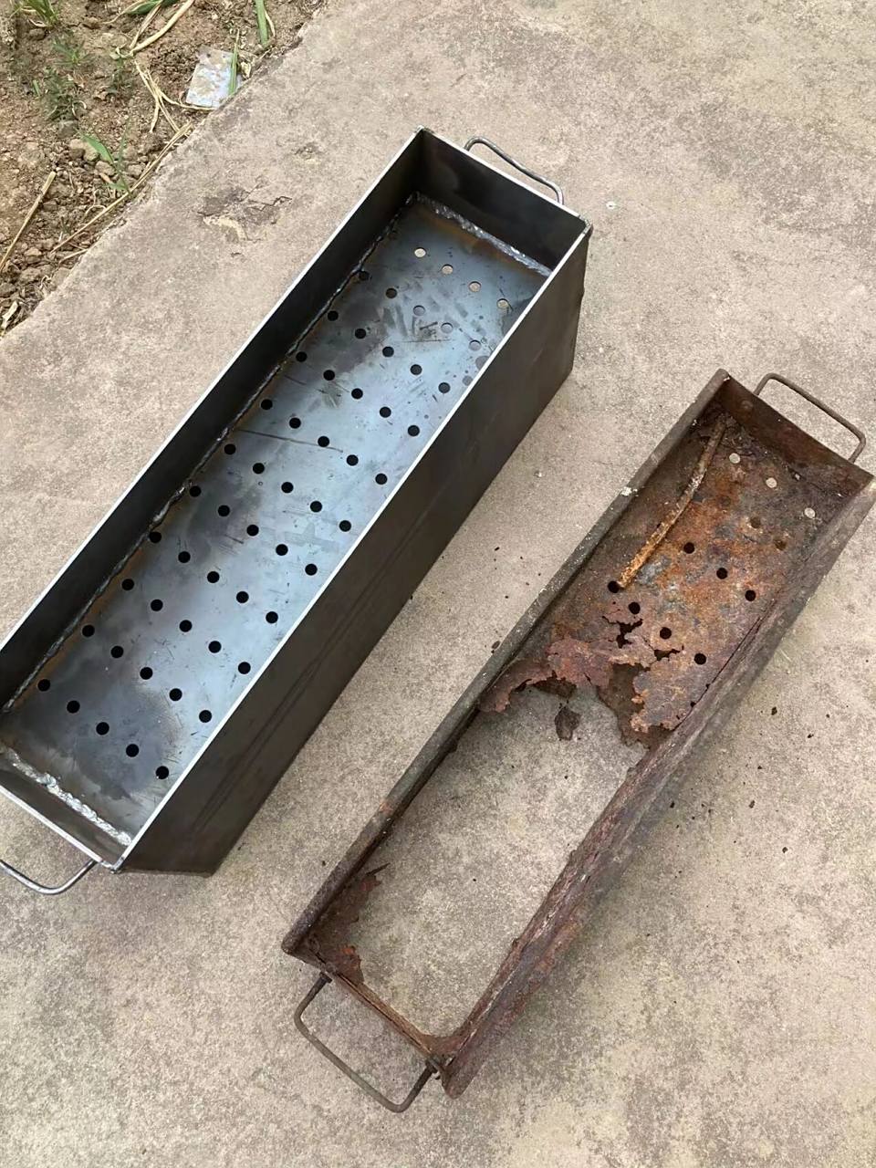 好物分享第四谈烧烤炉子碳炉子 前段时间炉子漏了,之前是在实体店花了