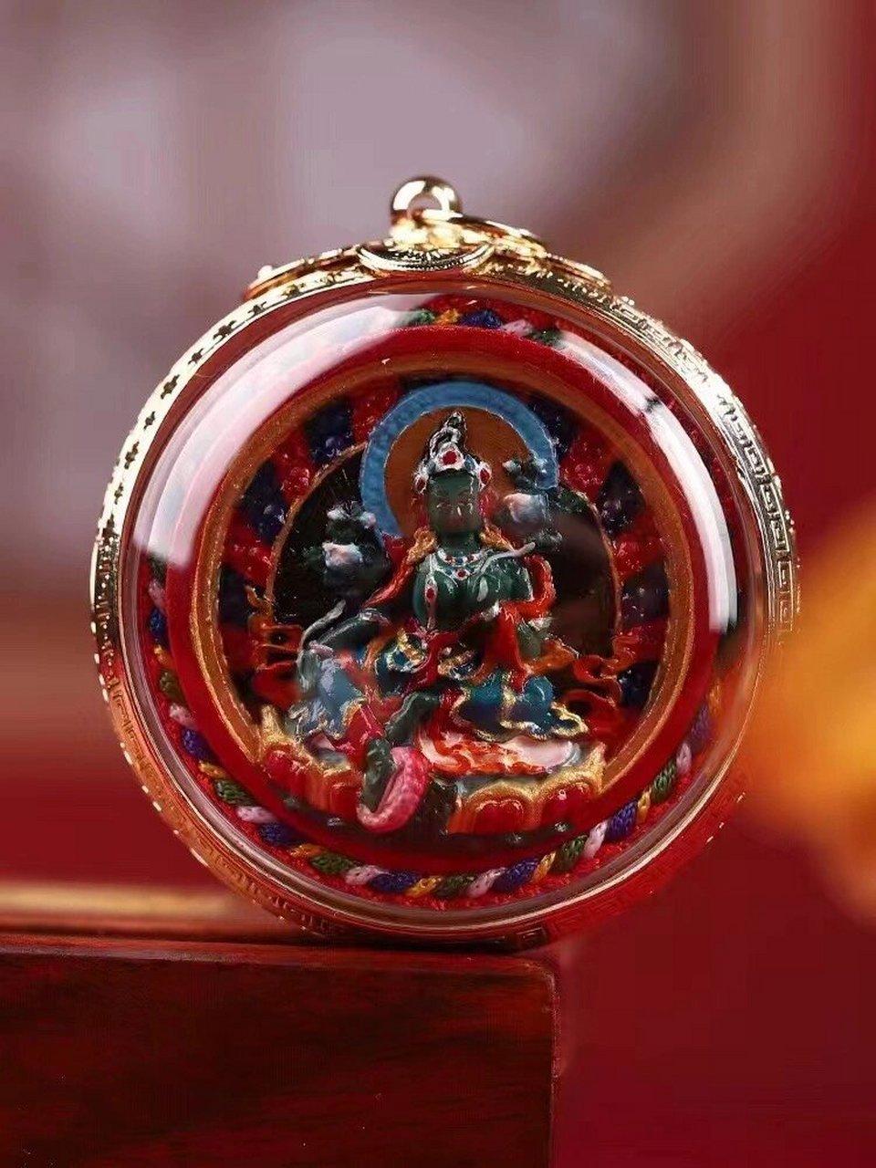 97藏传圣物 61 佛供绿度母擦擦 97藏传圣物 61 佛供绿度母擦