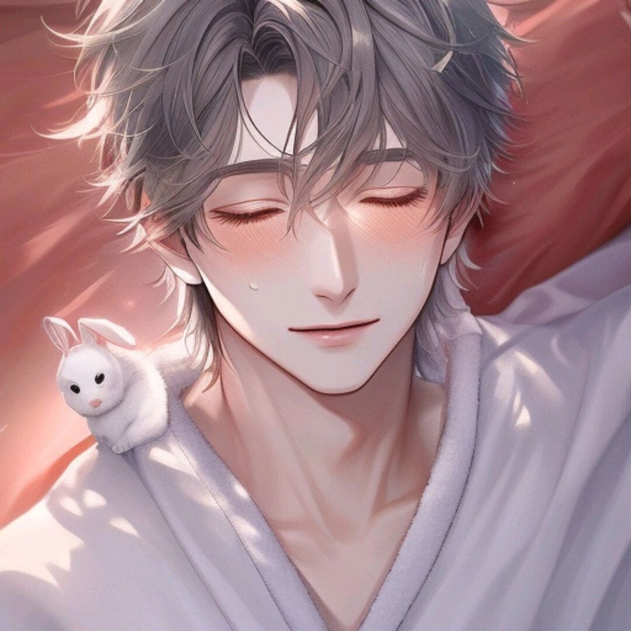 男头像|兔叽的梦        	 搭配音乐看图更有意境 	 兔子,蔡徐坤 帅哥