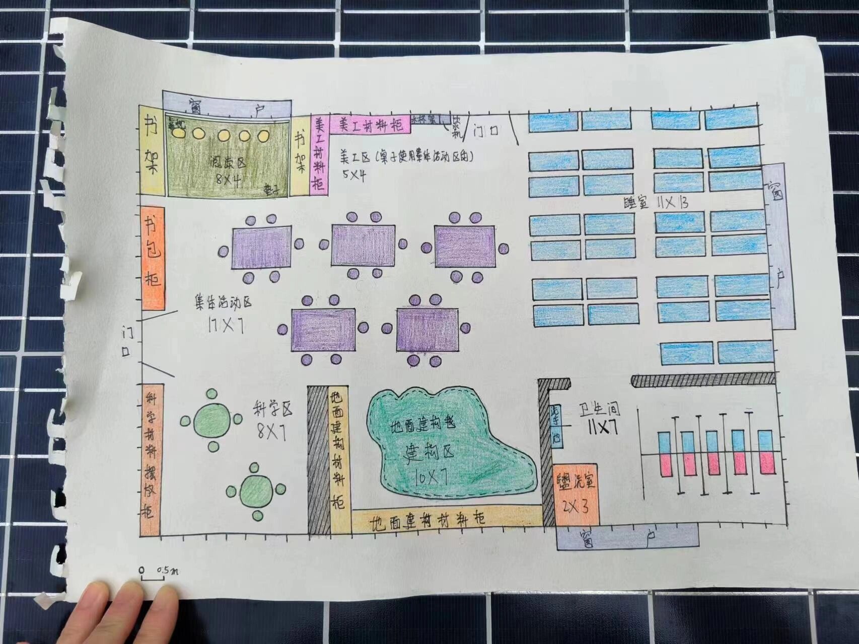 幼儿园活动室平面设计