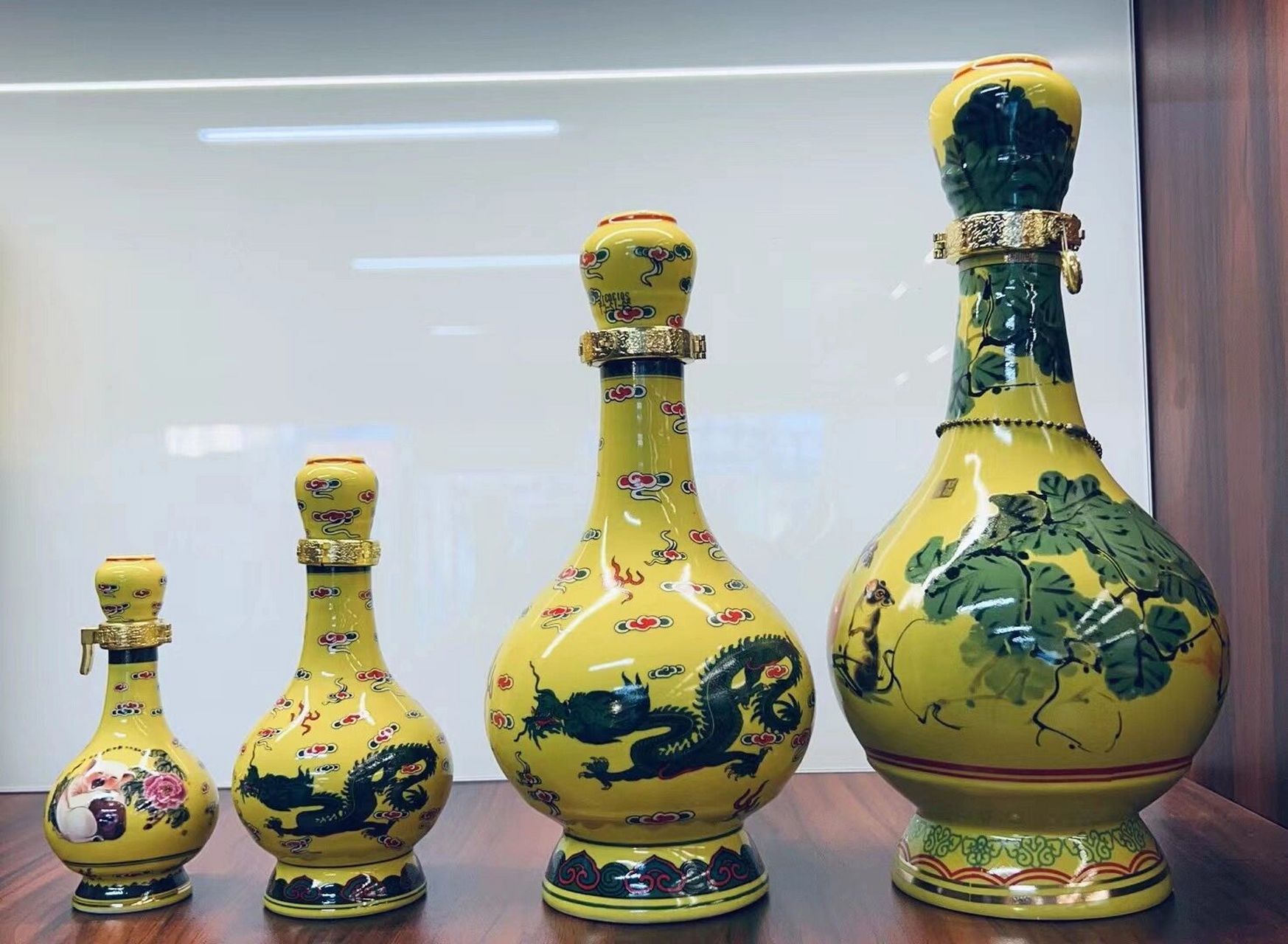 牛栏山清香型二锅头黄龙 牛栏山步步高升