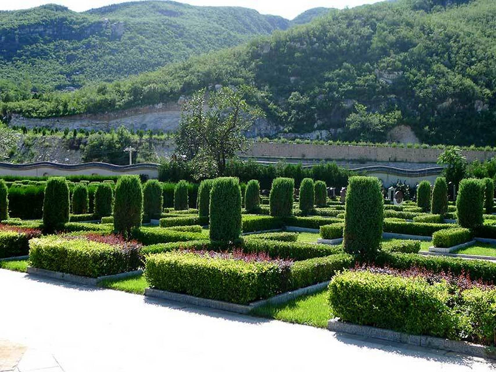 北京八宝山风水图片