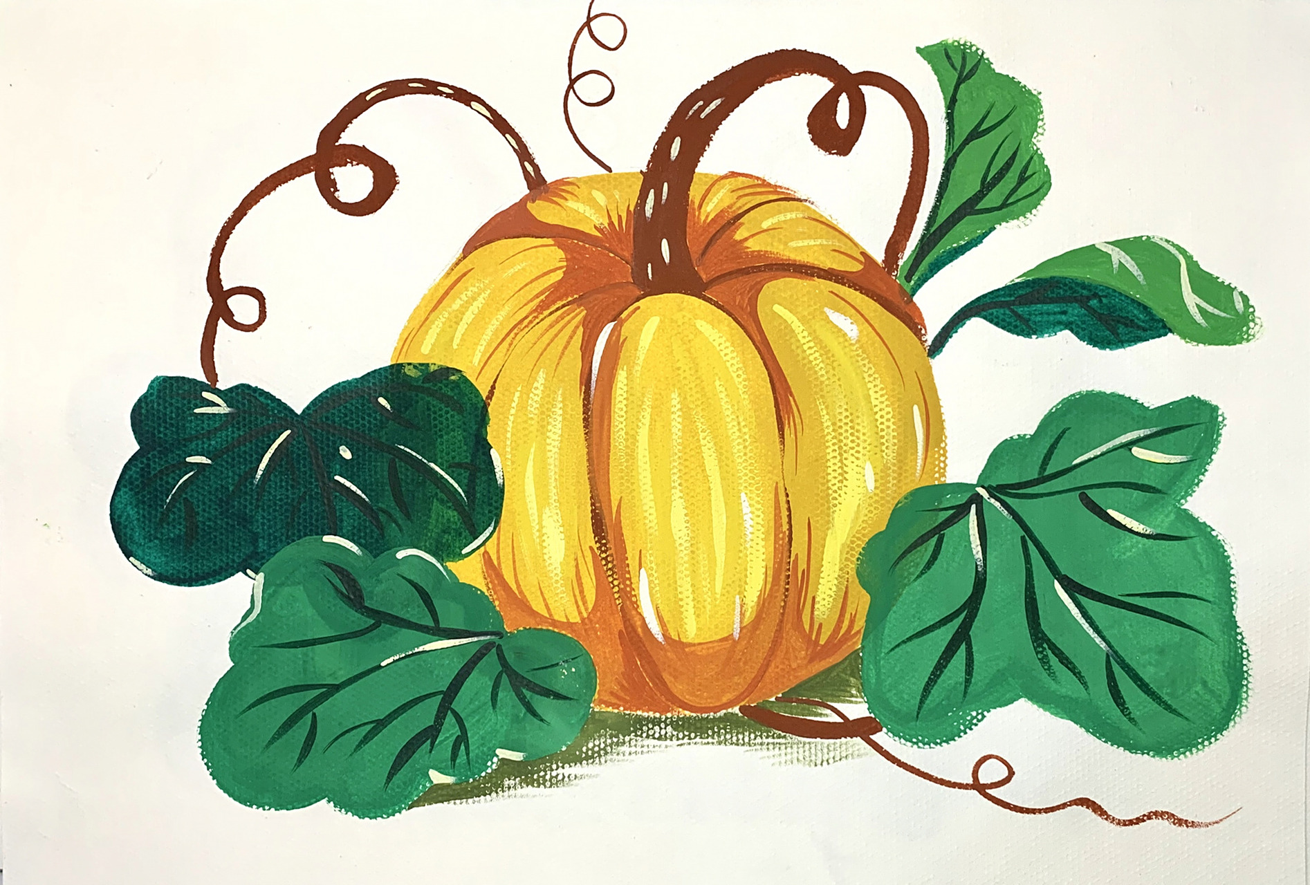 简单水粉画范画合集下篇