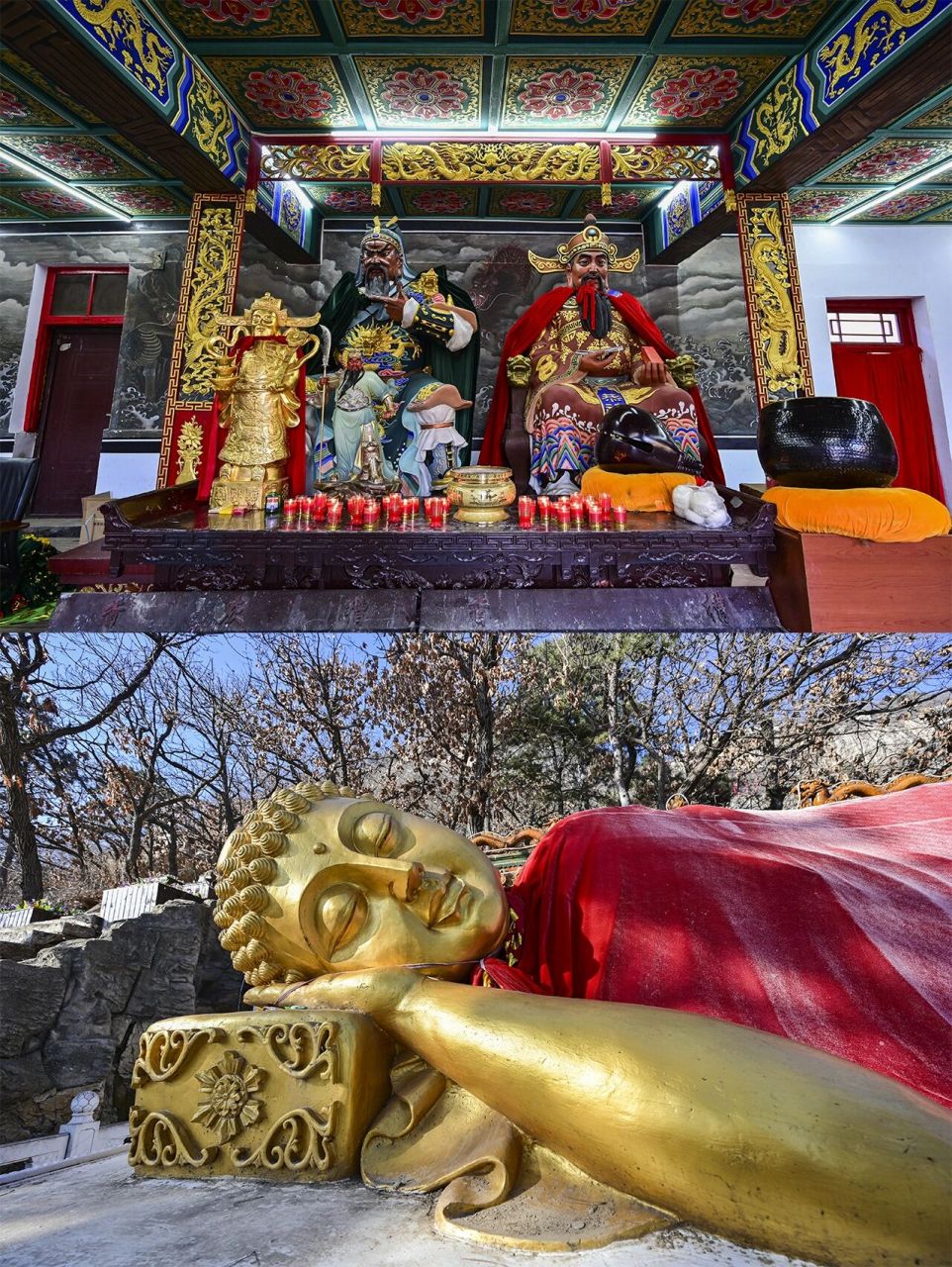 锦州-青岩寺(歪脖老母) 青岩寺风景区,位于辽宁省锦州北镇市常兴店镇