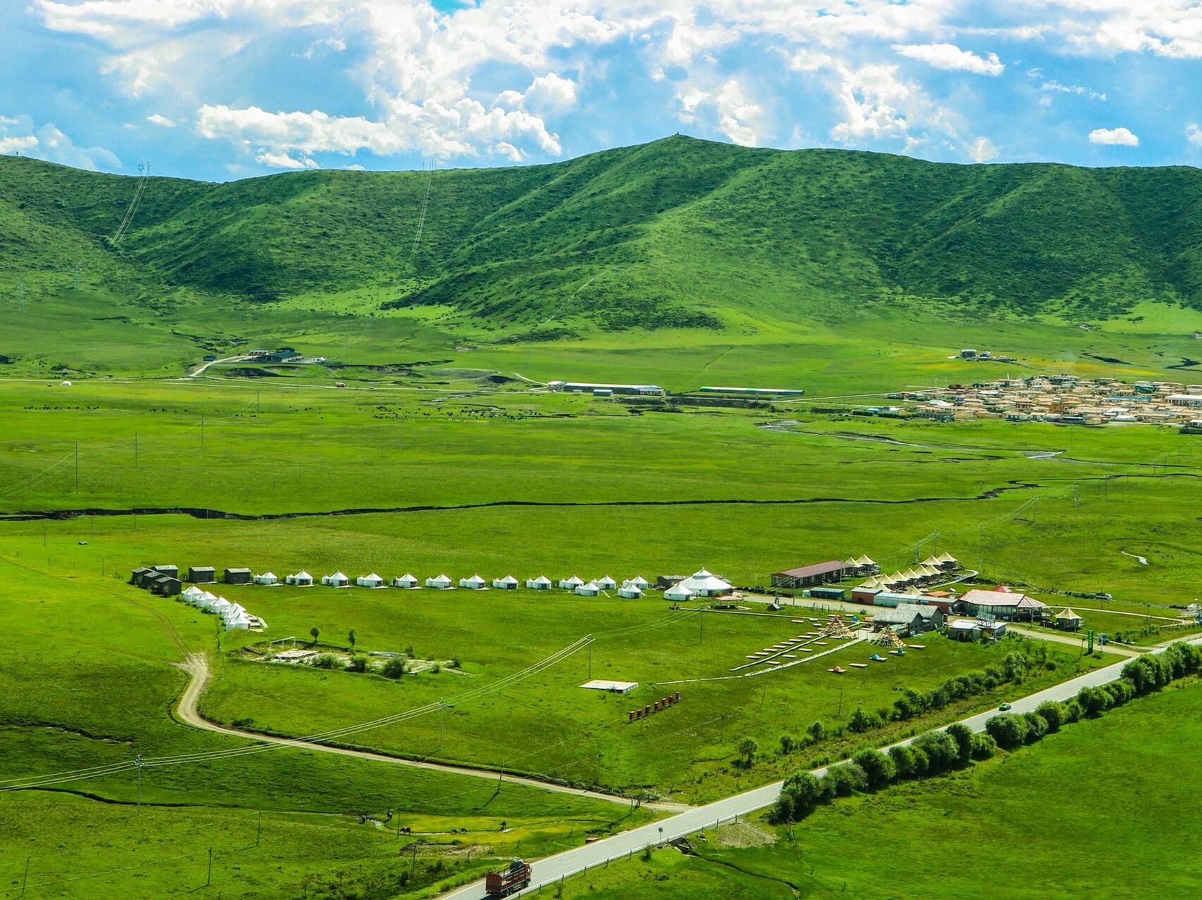 【月亮湾】在红原一个被低估的景区 91 91夏天的草原,很治愈!