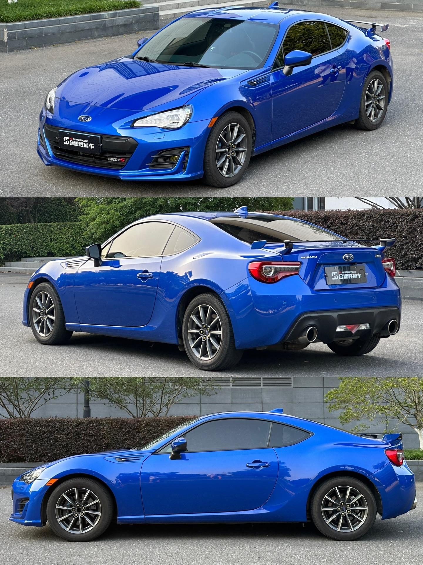 20款斯巴鲁brz rs版 手动挡mt 末代zc6 19年上牌手动brz车况简单明了