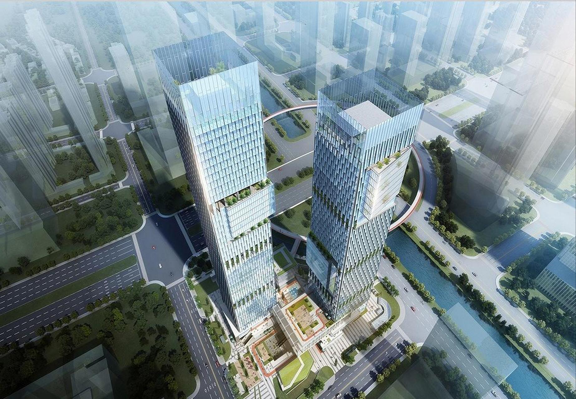 湖北交投实业总部大楼效果图