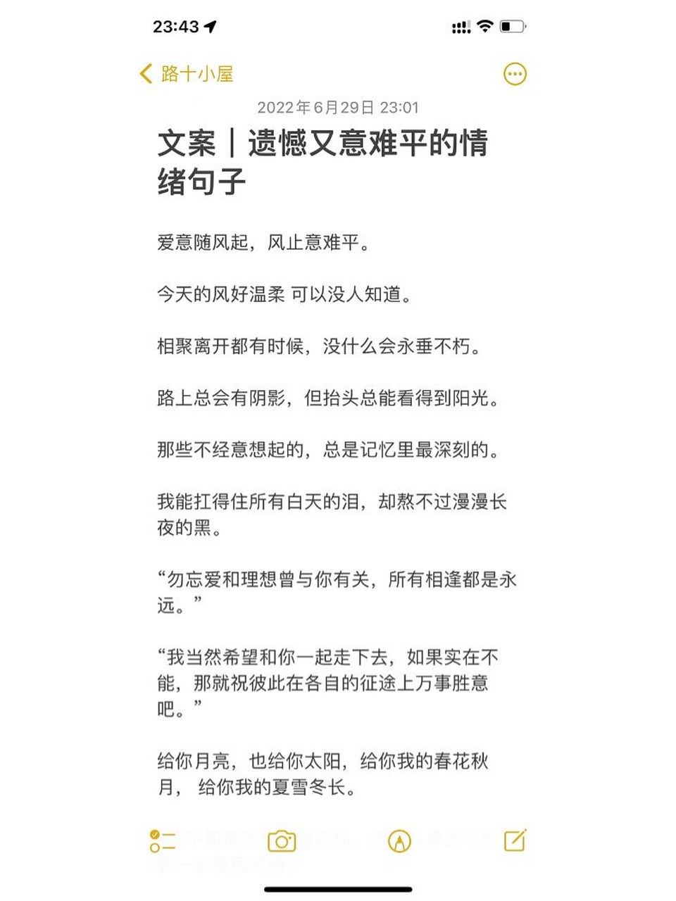 文案|遗憾又意难平的句子 爱意随风起,风止意难平.