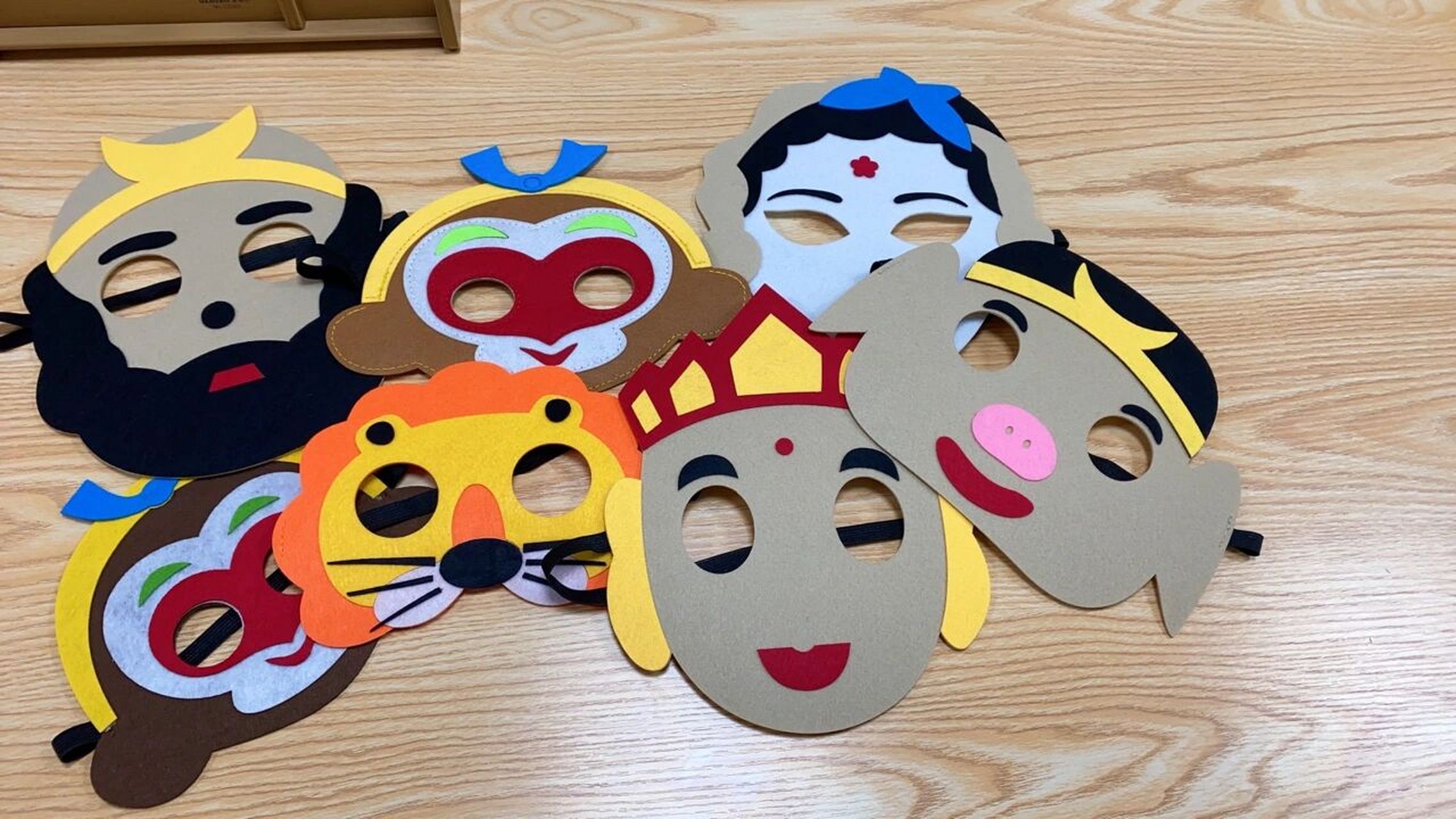 经典名著《西游记》角色扮演‖面具制作