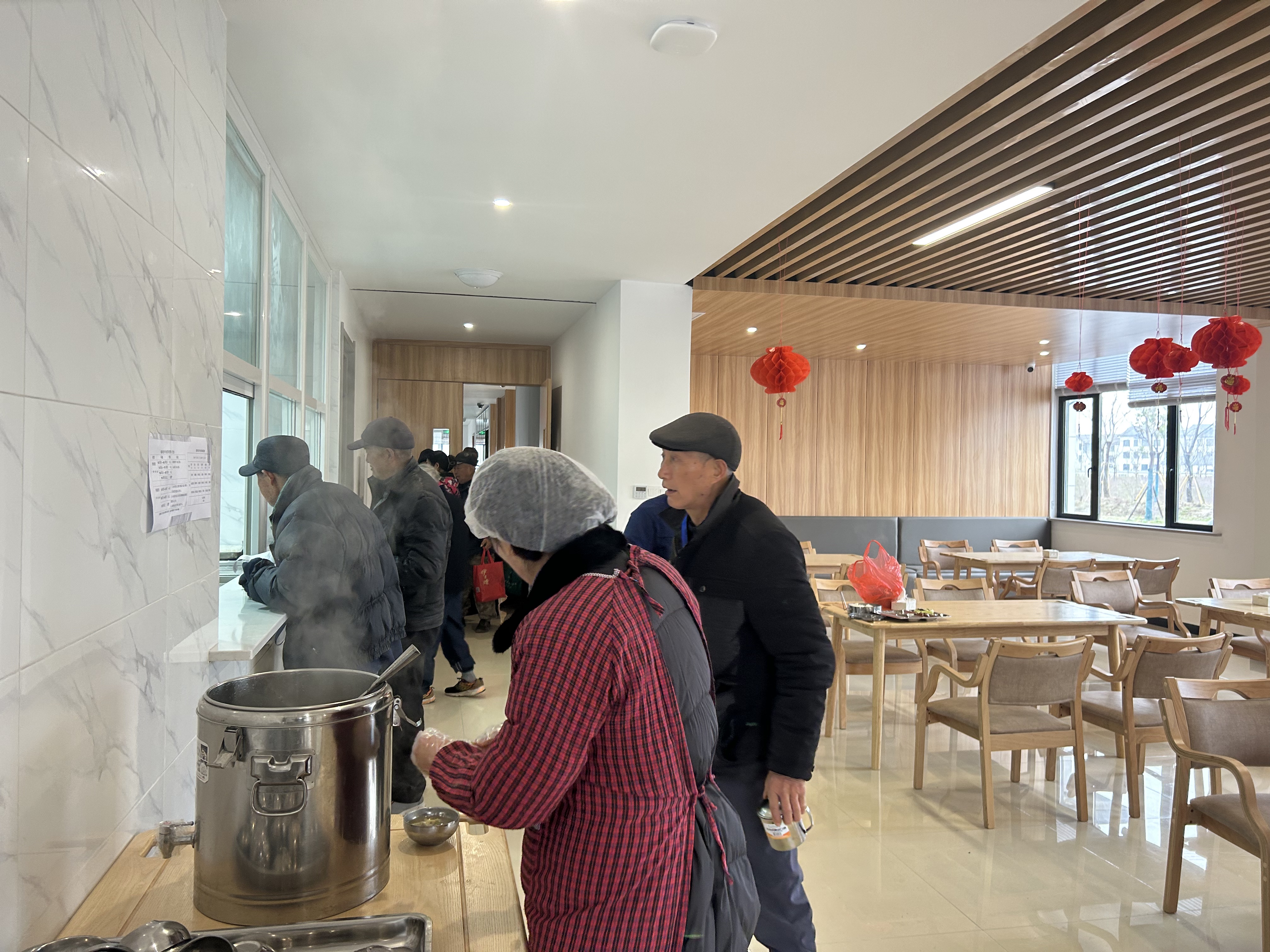 晒晒家门口老年食堂#   湖州市南浔区石淙镇镇西村居家养老服务照料