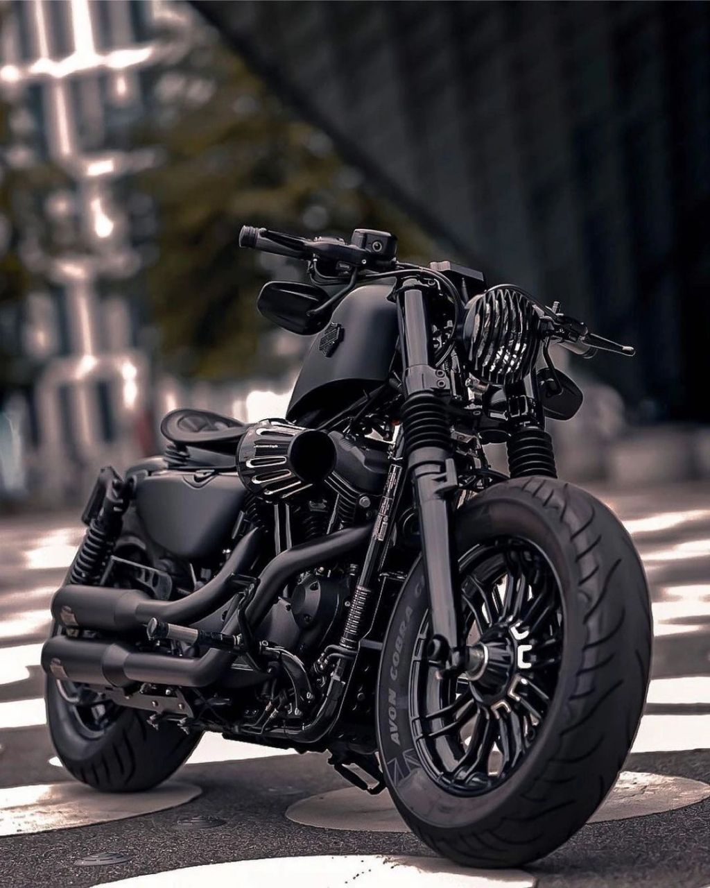 哈雷x48 | darth vader/jp bobber style 机车 摩托车 哈雷x48 哈雷