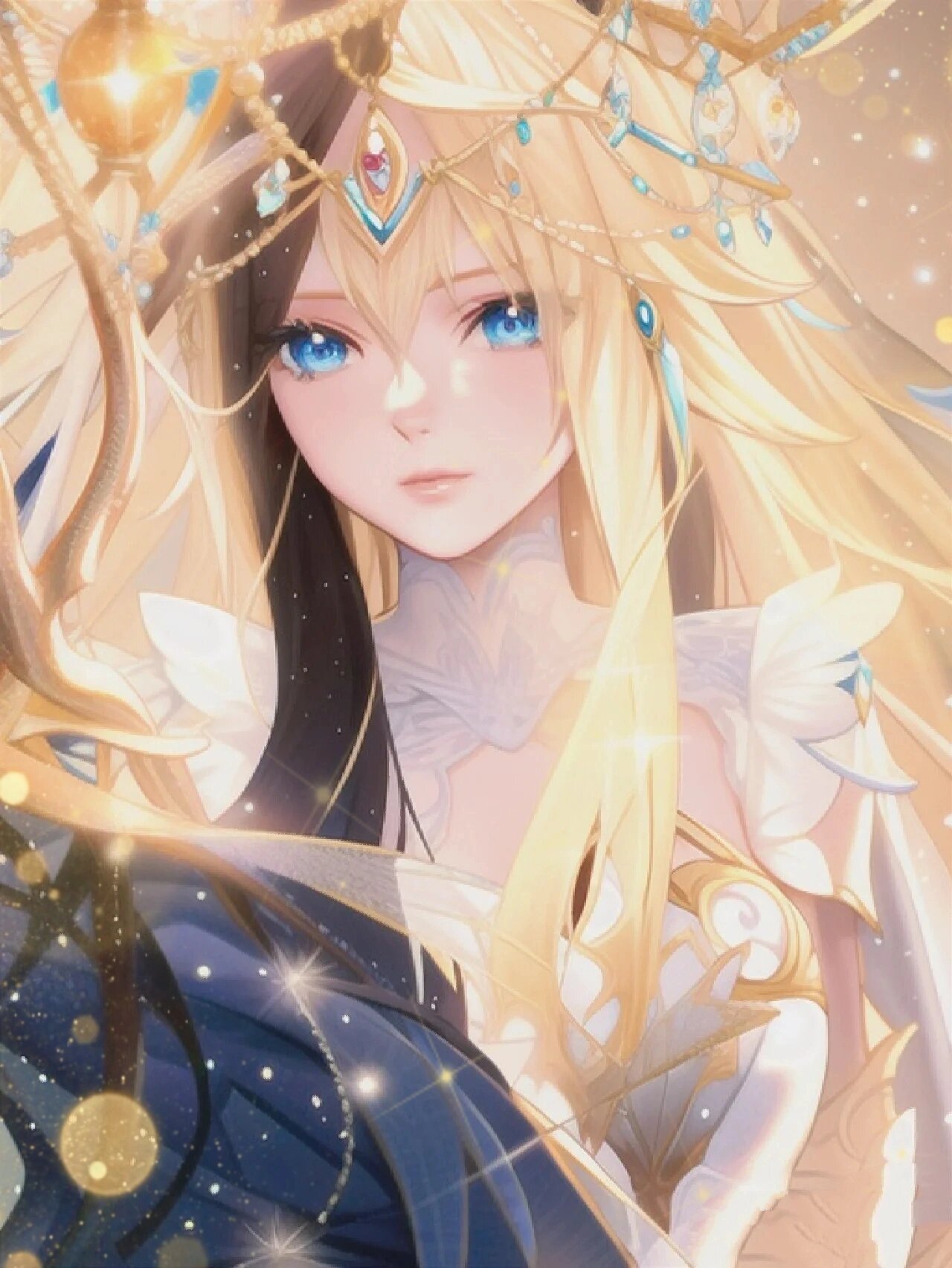 叶罗丽动漫头像 本人真的觉得冰公主和白光莹好好看