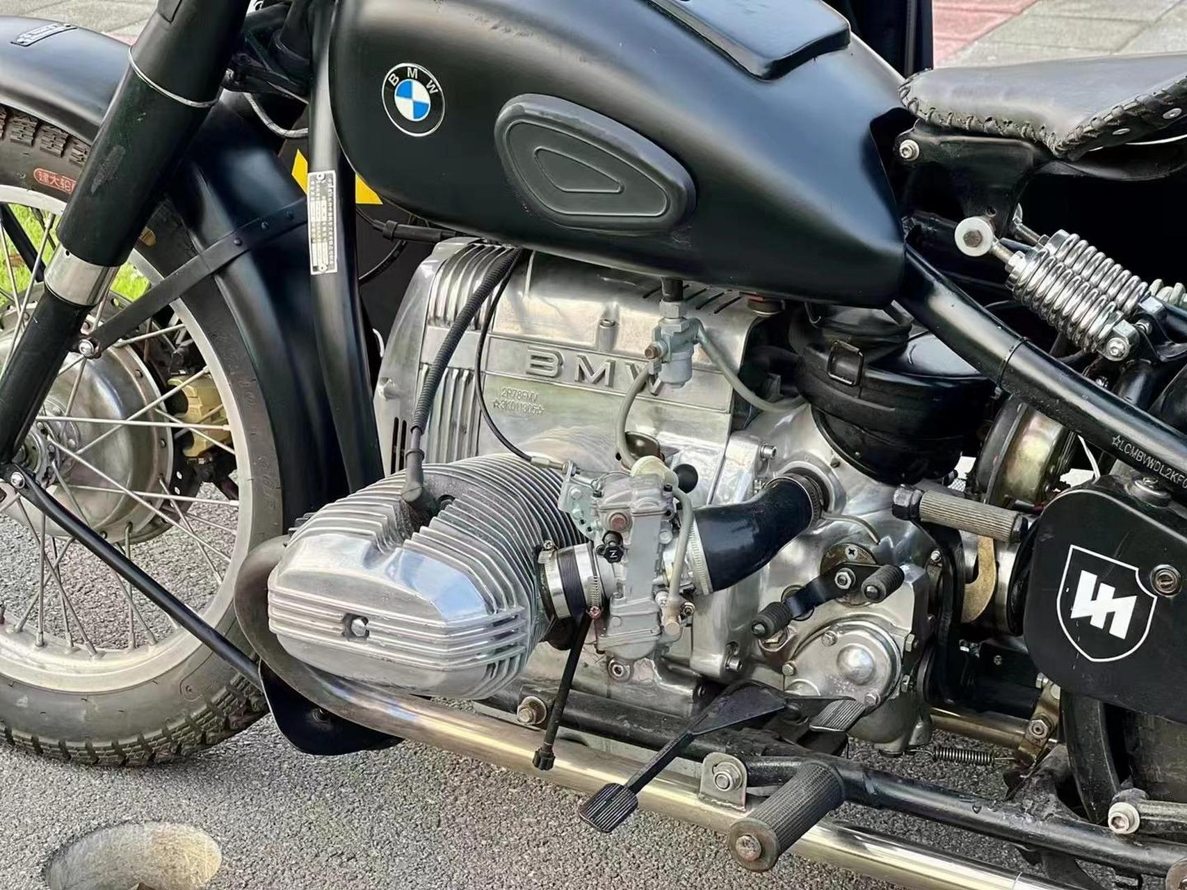 2019年宝马r100边三轮摩托车,可协议背户,累计行驶2000多公里,水平