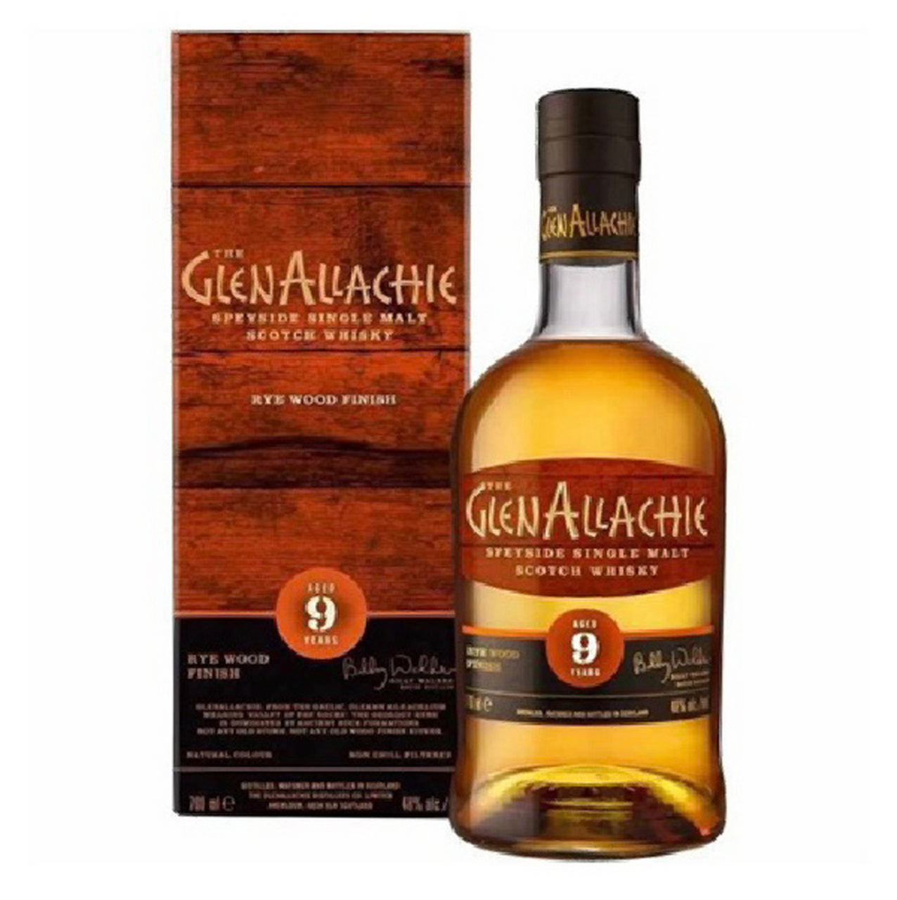 格兰纳里奇 9年黑麦桶 单一麦芽威士忌 glenallachie 9 year old rye