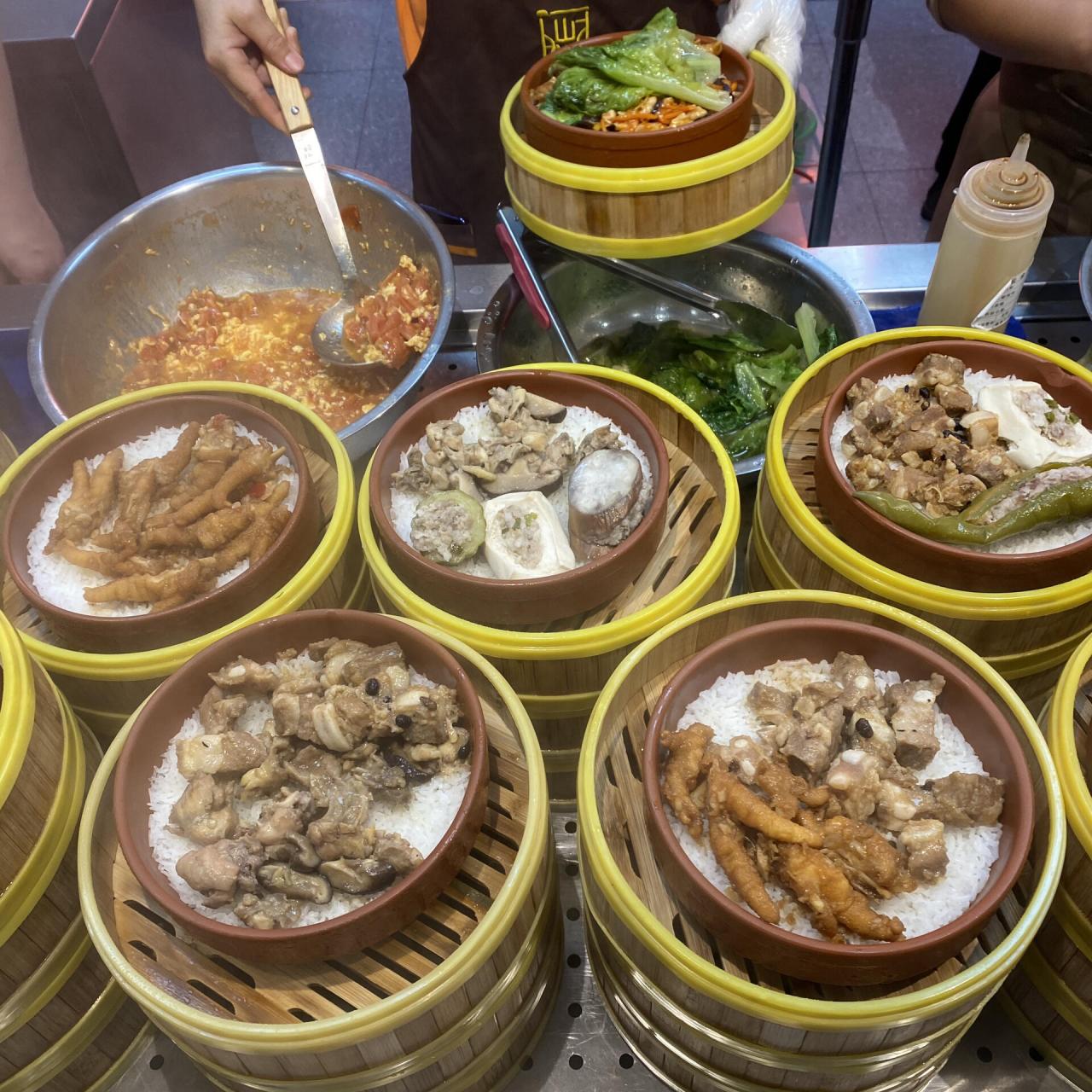 好喜欢笼仔蒸饭 你会选哪个?