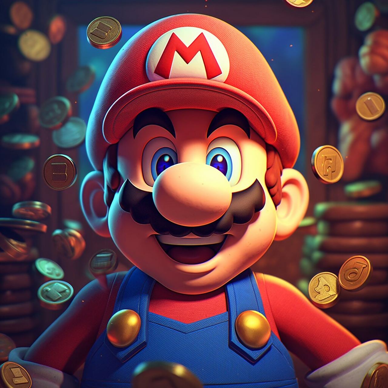 金币大叔马里奥头像合集 飞狐设计,专注分享好看的壁纸,头像,所有素材
