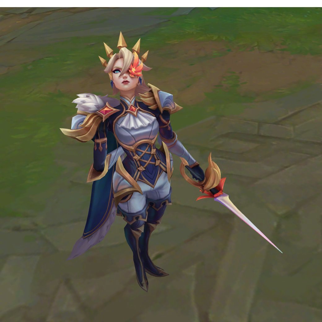 2024英雄联盟女帝皮肤#【女帝 菲奥娜&女帝 安妮 局内建模图】