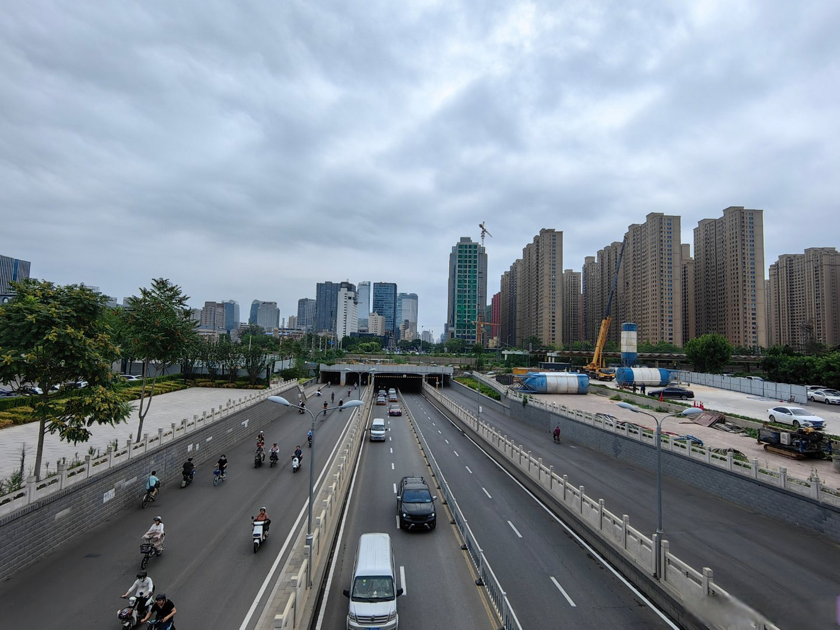 再见了石家庄中山路地道桥#胜利大街u型弯拉直,中山路地道桥填平!