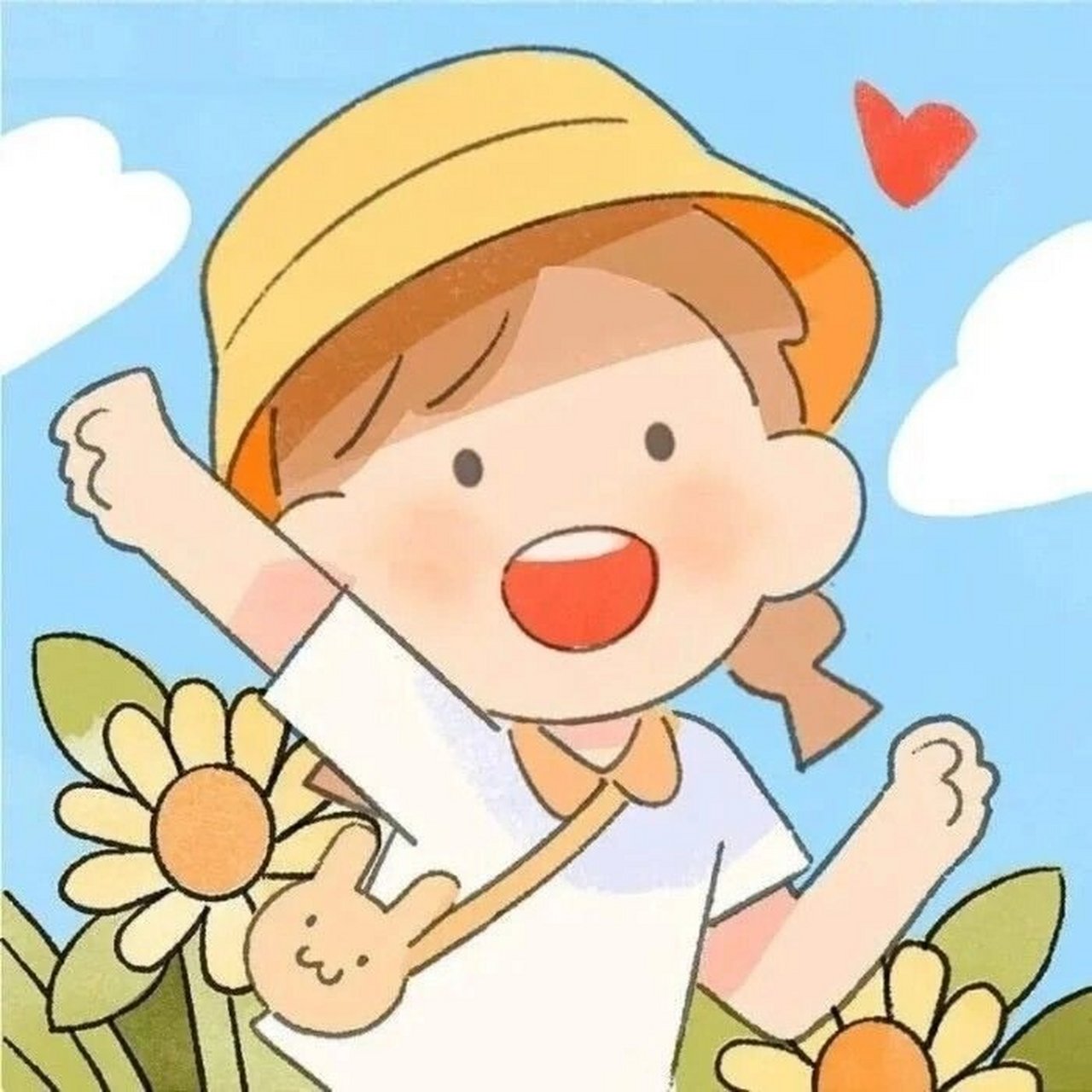 太喜欢阳光明媚的头像啦! 看着让人心情大好! 好运upupup,都给我换!
