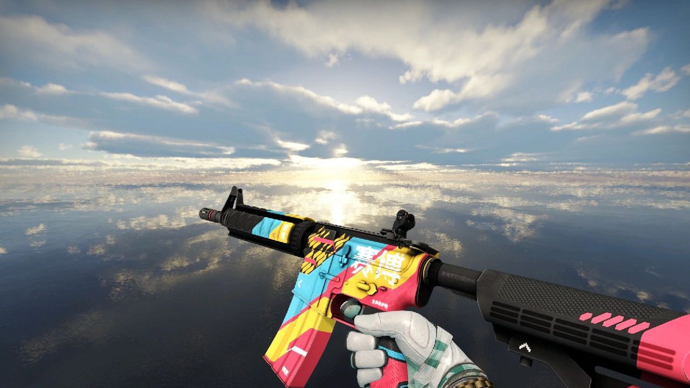 女生必买的csgo皮肤,好看到不行(m4a4篇) 活色生香:这是一把被很多人