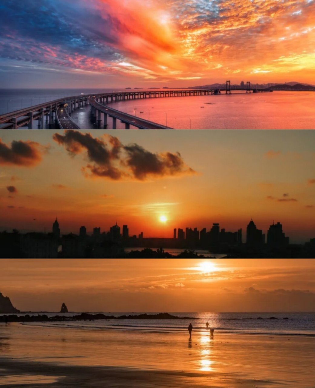 青岛日落观赏地来了!