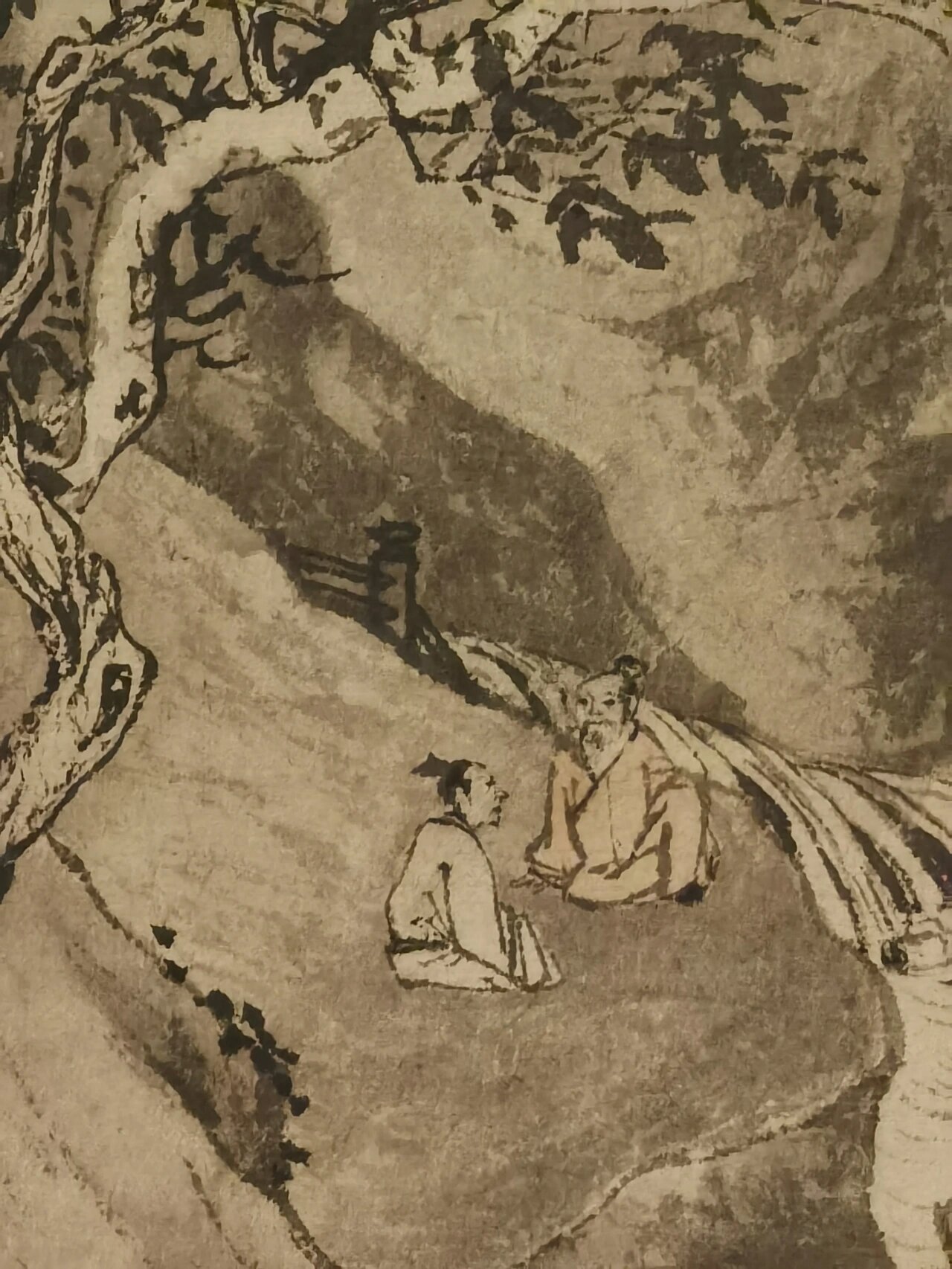 唐寅《春山伴侣图