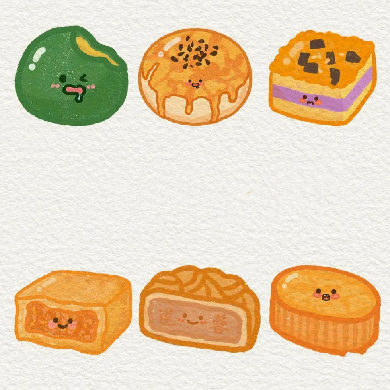 小蛋糕简笔画 小蛋糕简笔画