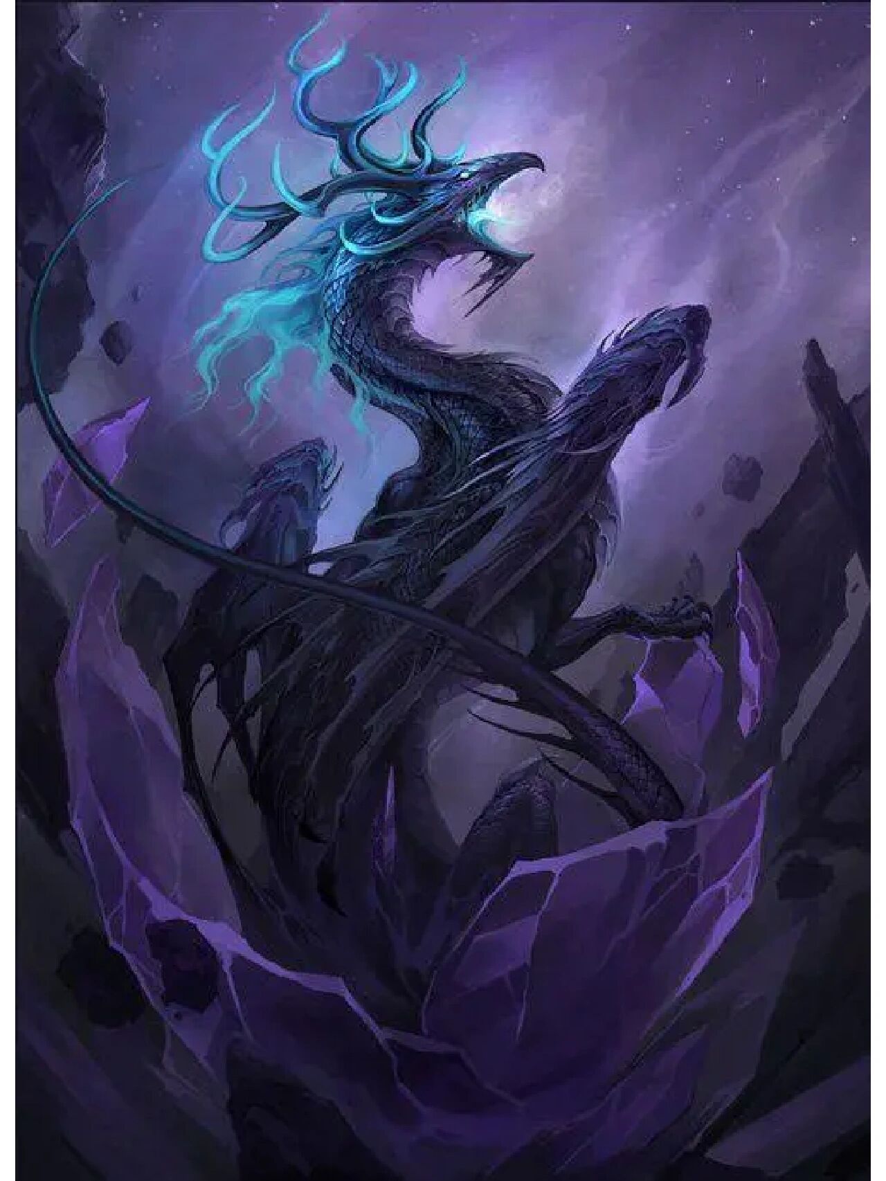 特殊的西方龙如灾厄龙亡灵龙骨龙雷龙等图片