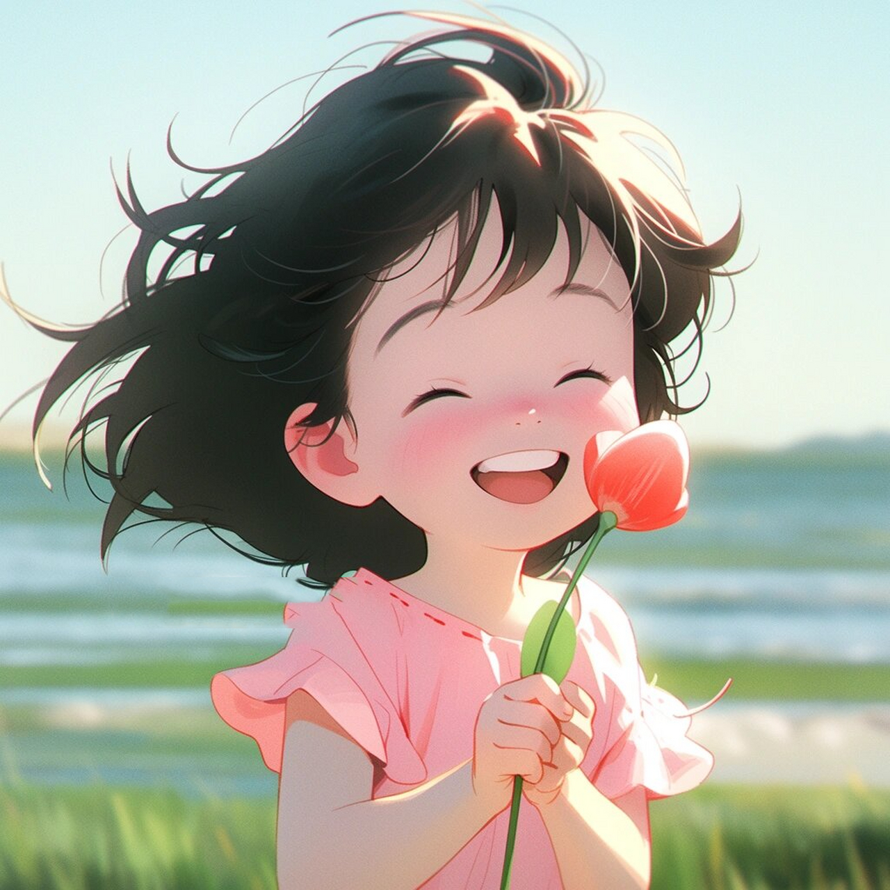 好运女头像/好运三莲 从此便是上上签