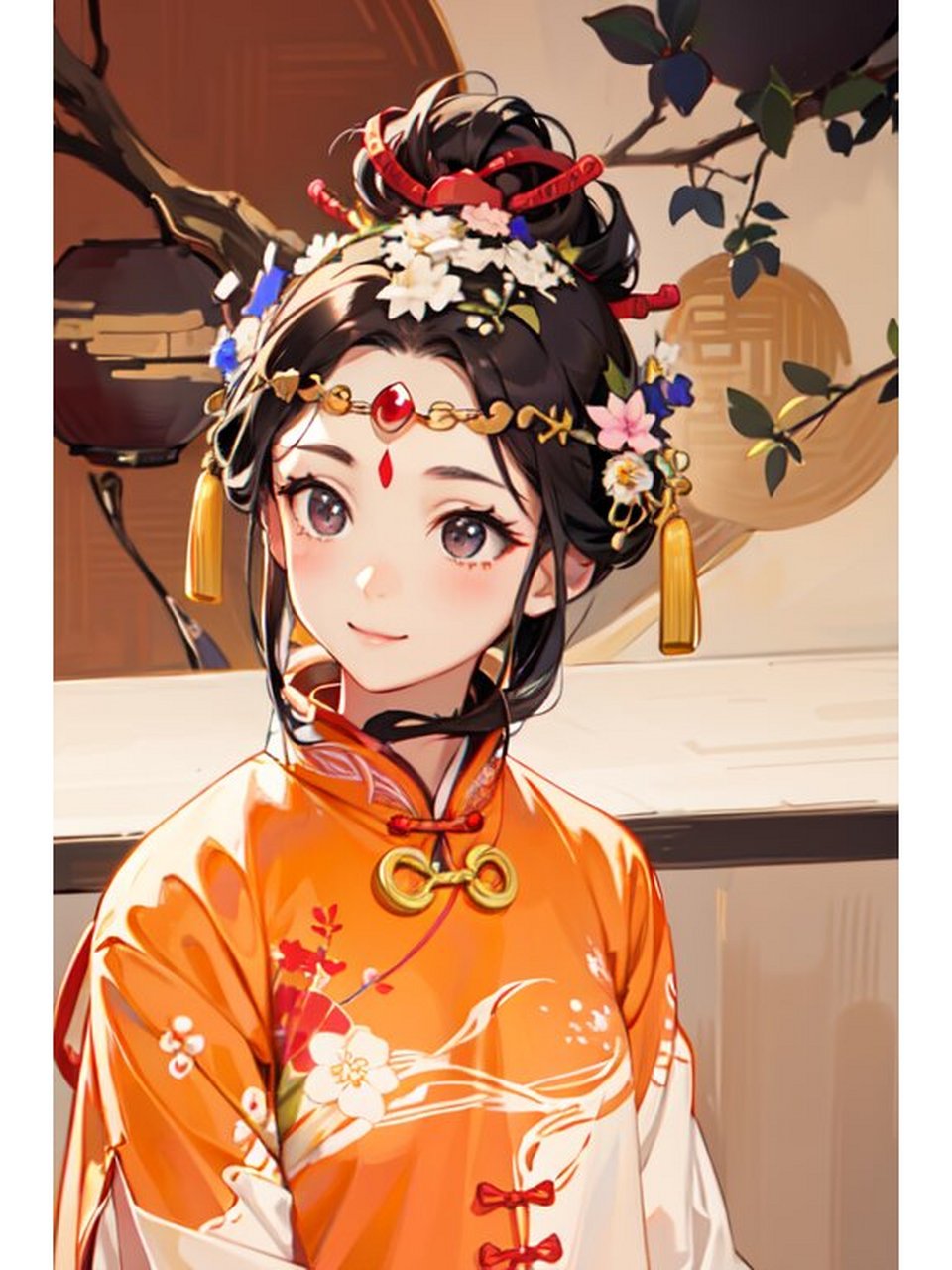 ai画红楼 | 王熙凤の二次元动漫风 试用大模型meinamix v9,画动漫风的