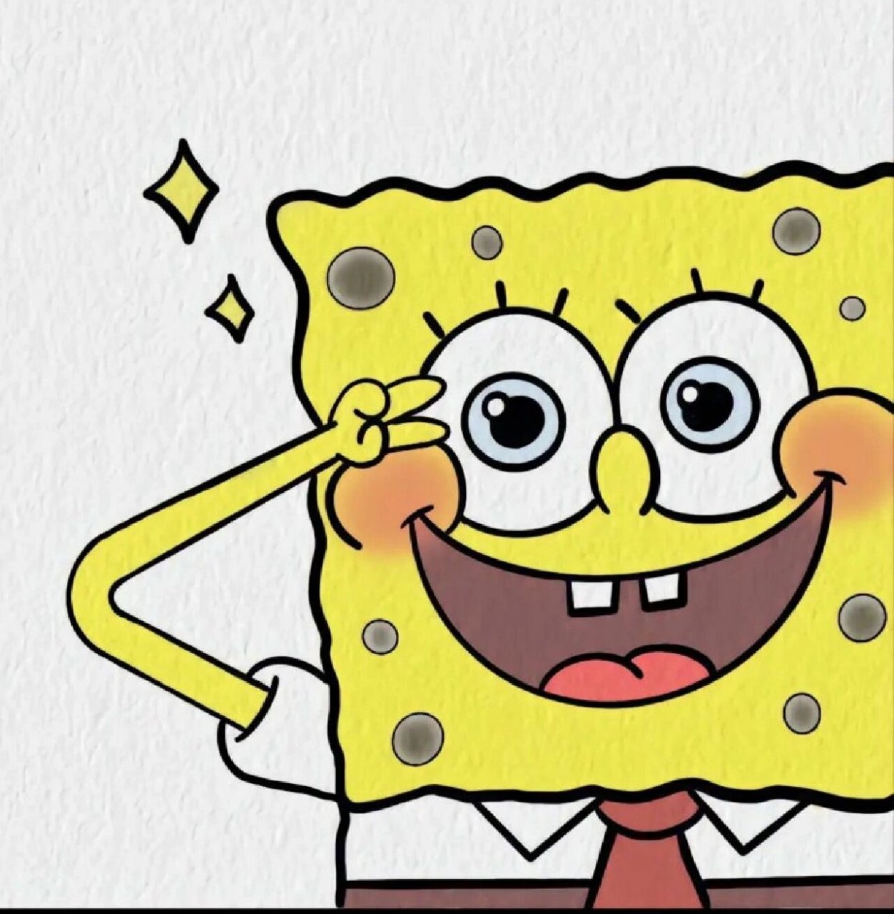 海绵宝宝情侣头像(第一弹)/可爱的女生才会刷到