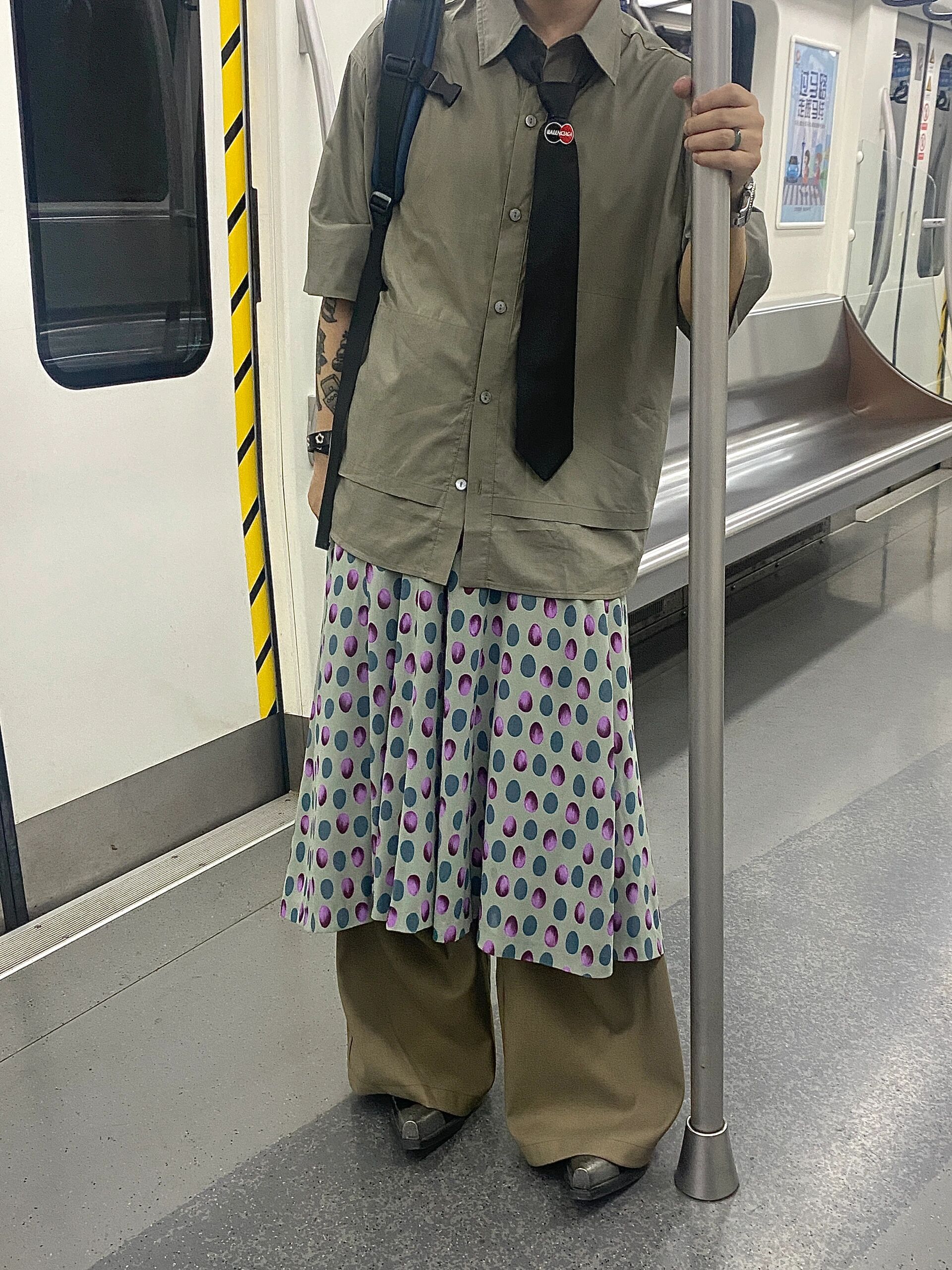 男生一周穿搭之穿裙子自由