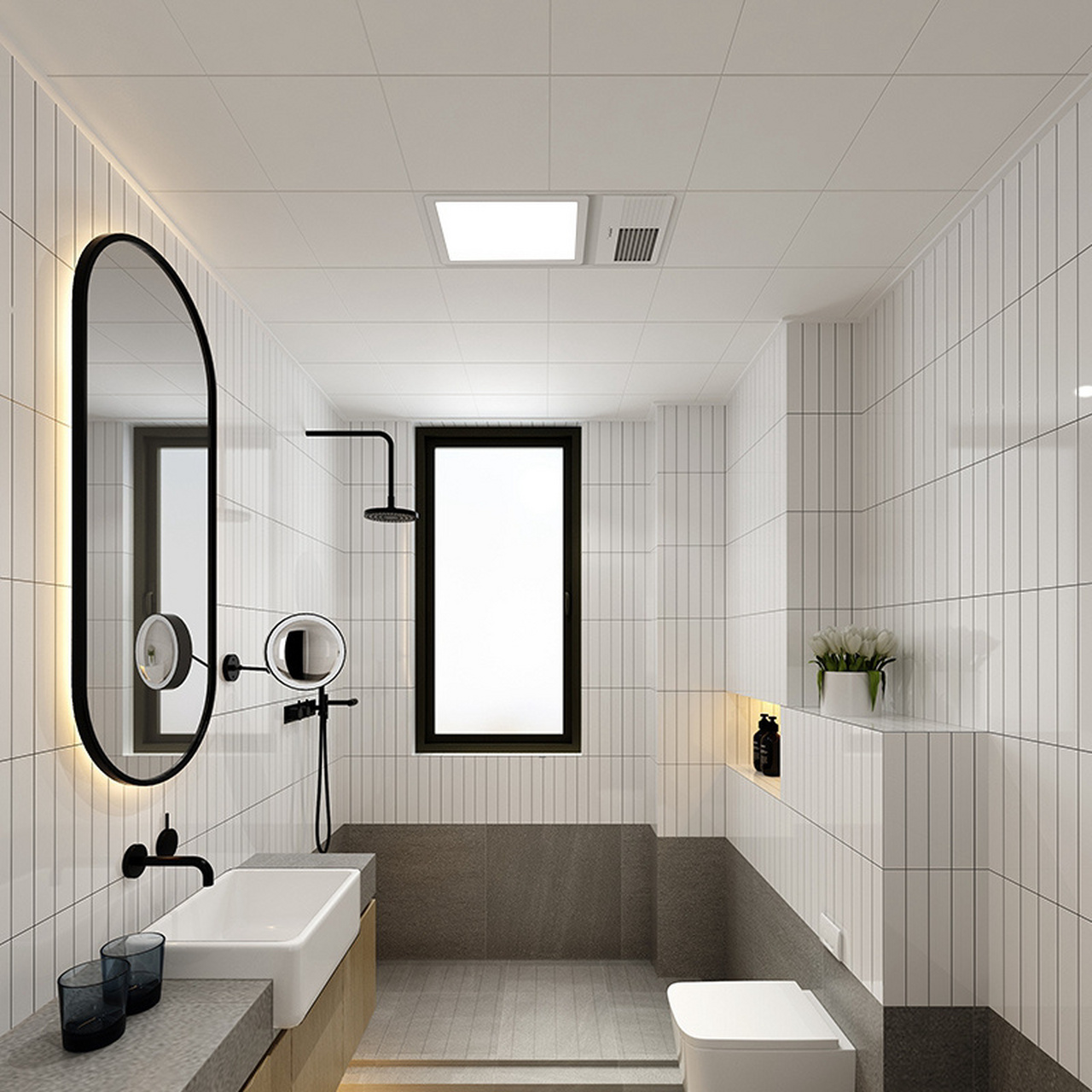 小户型卫生间吊顶这样设计,好看又实用|au 卫生间集成吊顶|aupu奥普