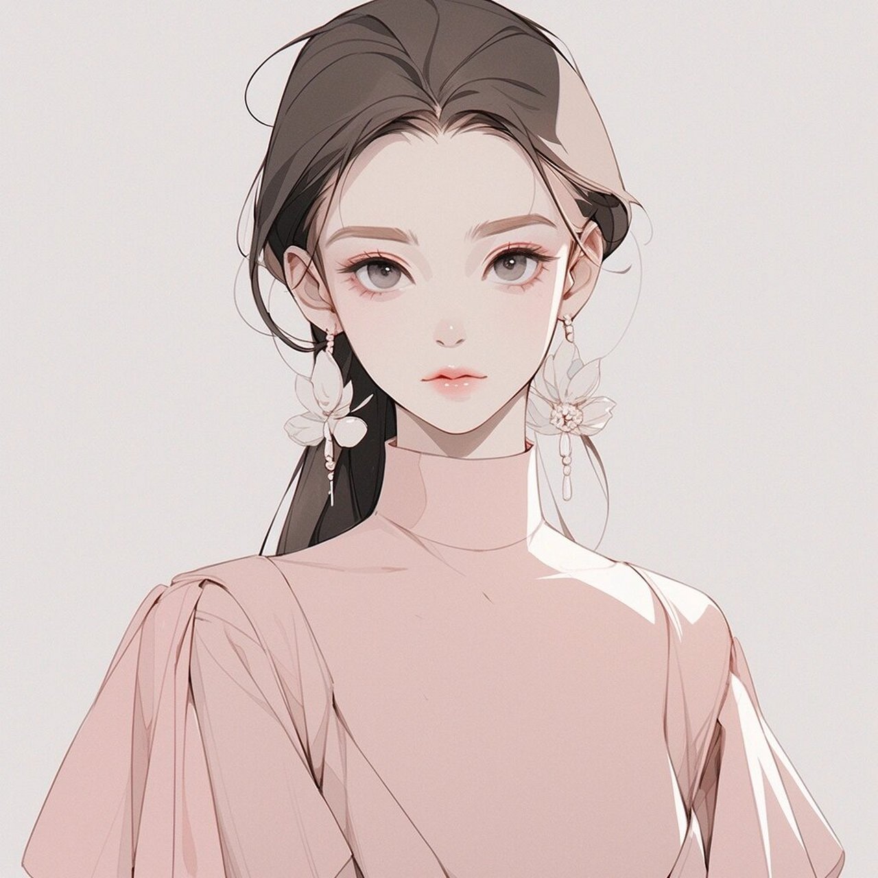 女生头像 | 极简主义