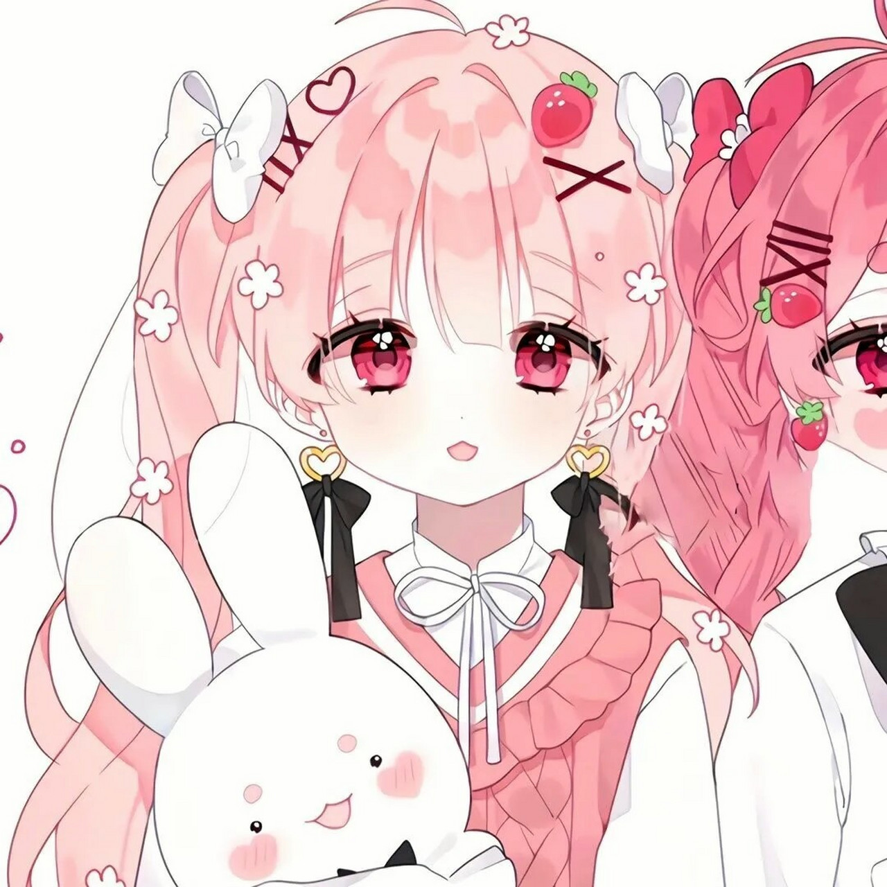 卡通动漫可爱女两人闺蜜头像(上) 卡通动漫可爱女两人闺蜜头像(上)