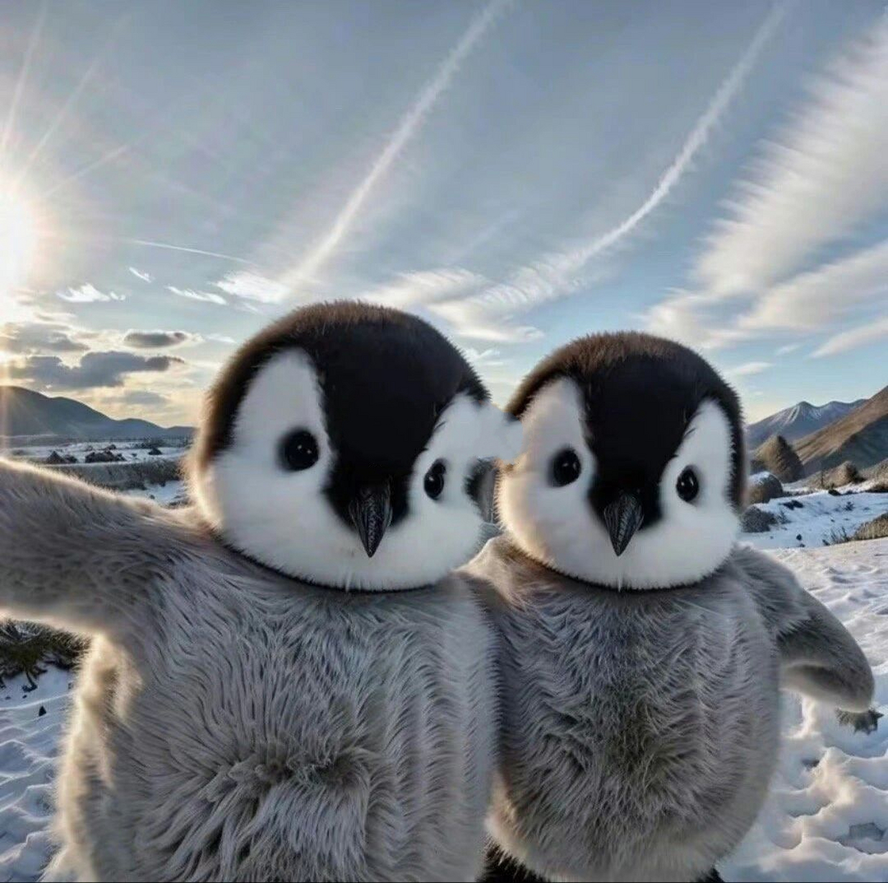 93小企鹅宝宝头像 太可爱了 抱走6315持续更新 谁见了 不想抱走